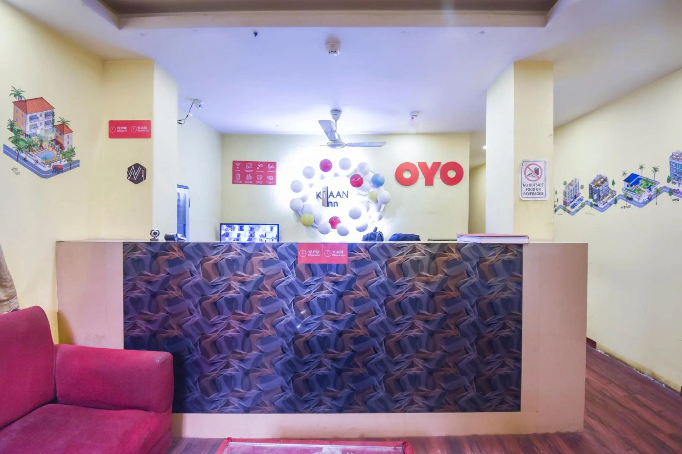 Lobby or reception in Kiaan Inn