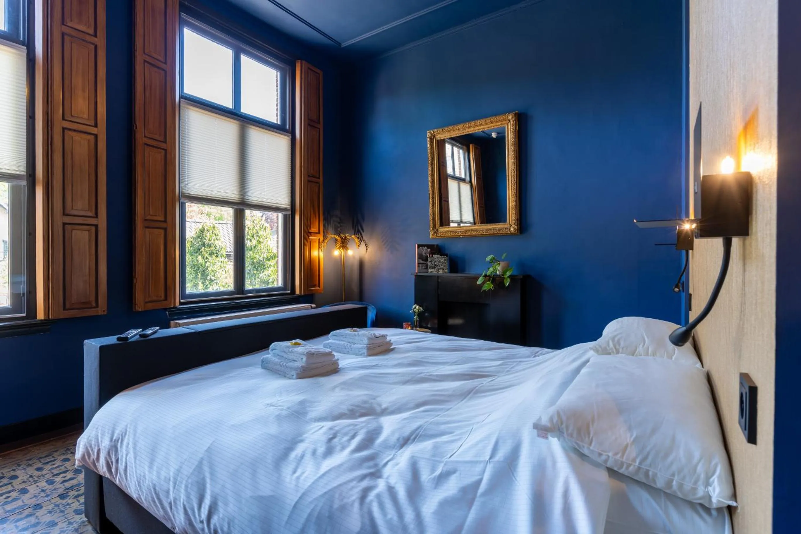 Bedroom, Bed in Boutique hotel Lytel Blue