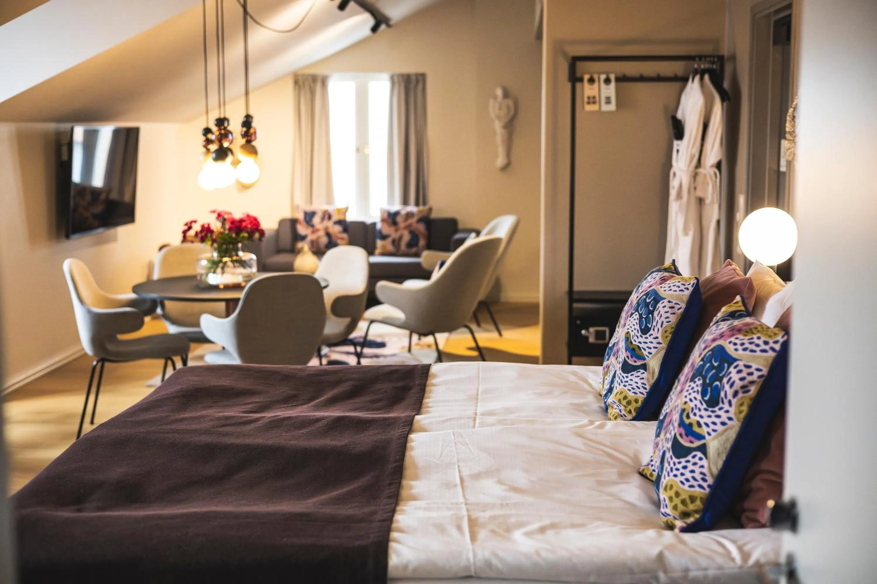 Bed in The Folks Hotel Konepaja