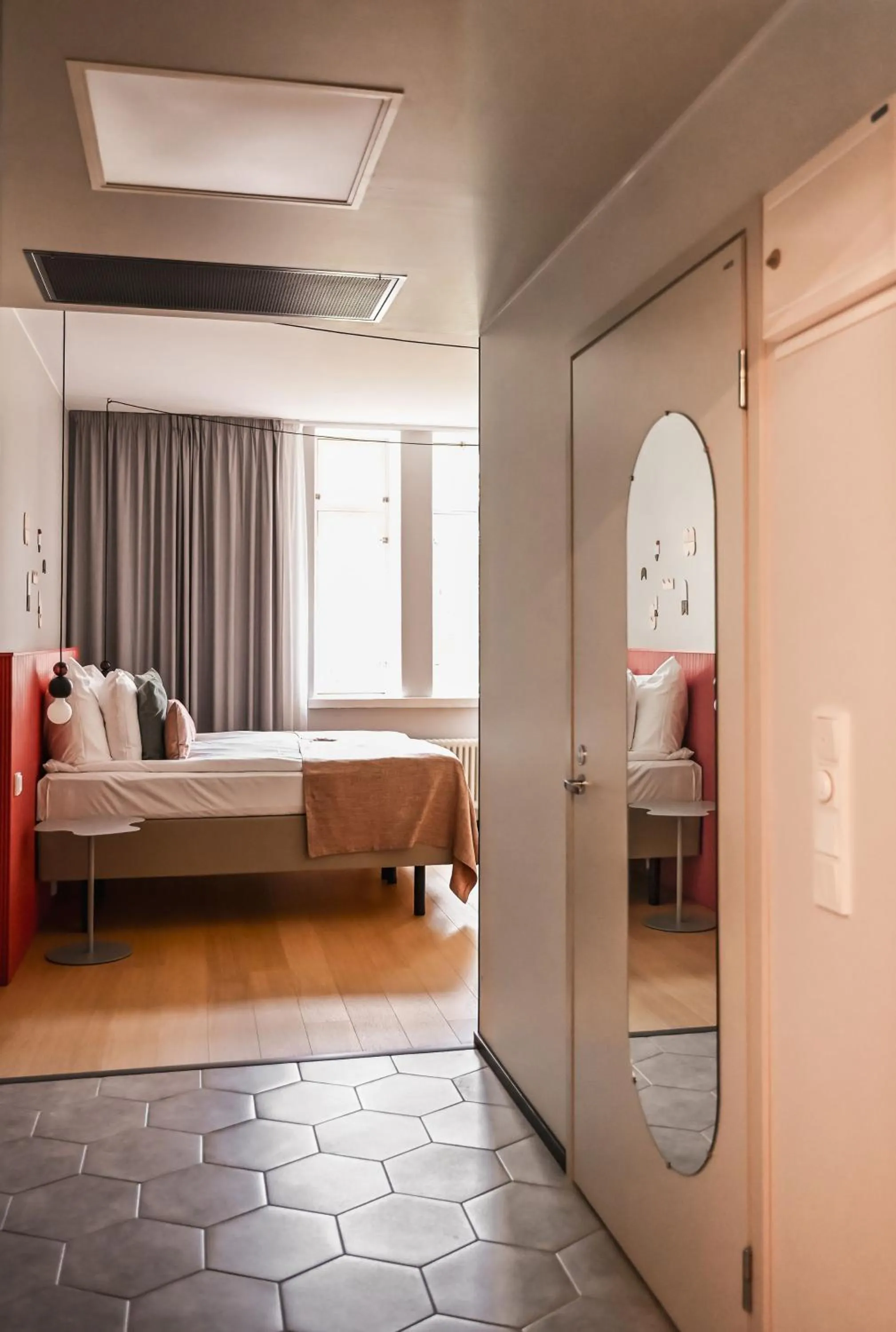 Bed in The Folks Hotel Konepaja