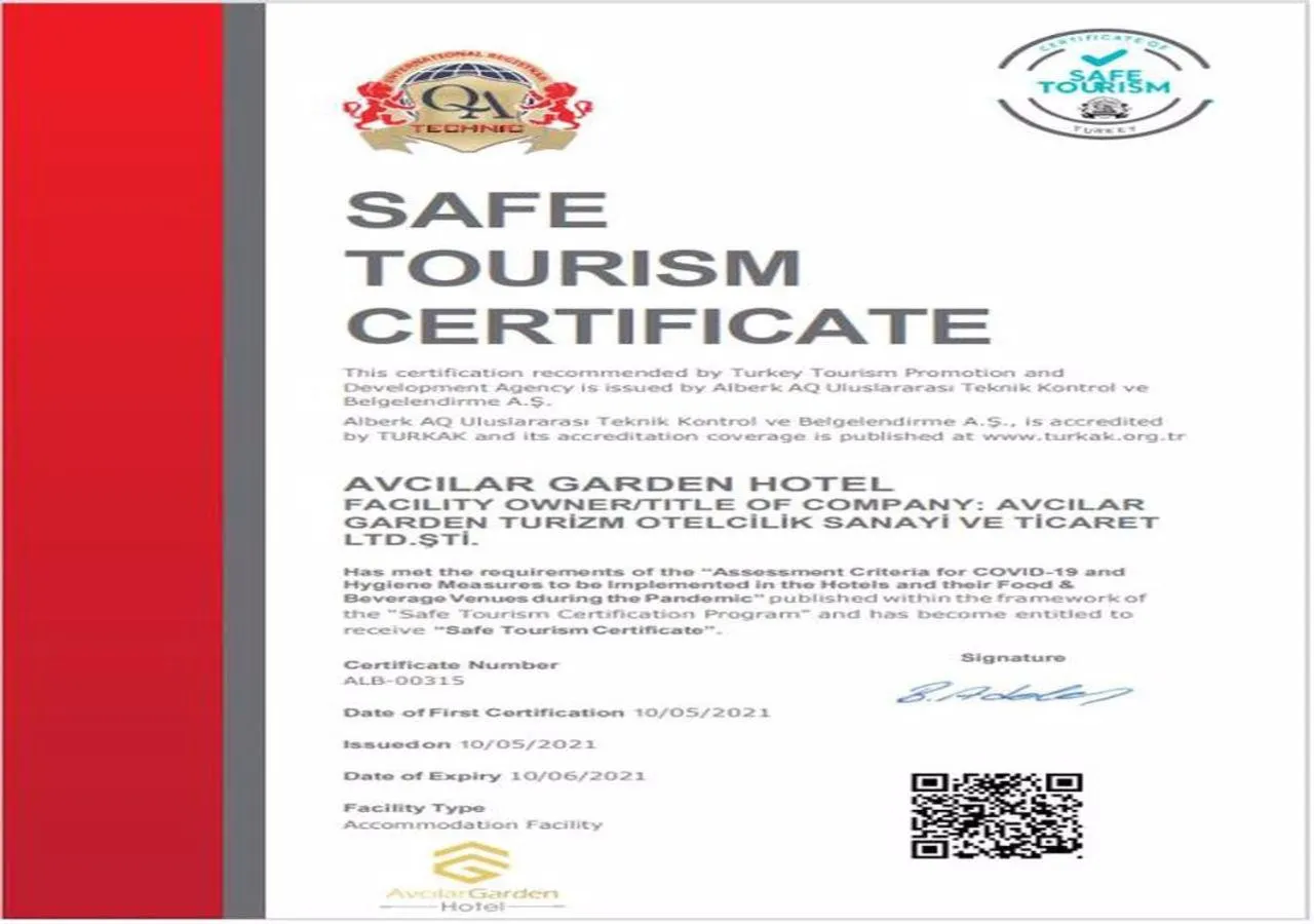 Property building in Avcılar Garden Hotel