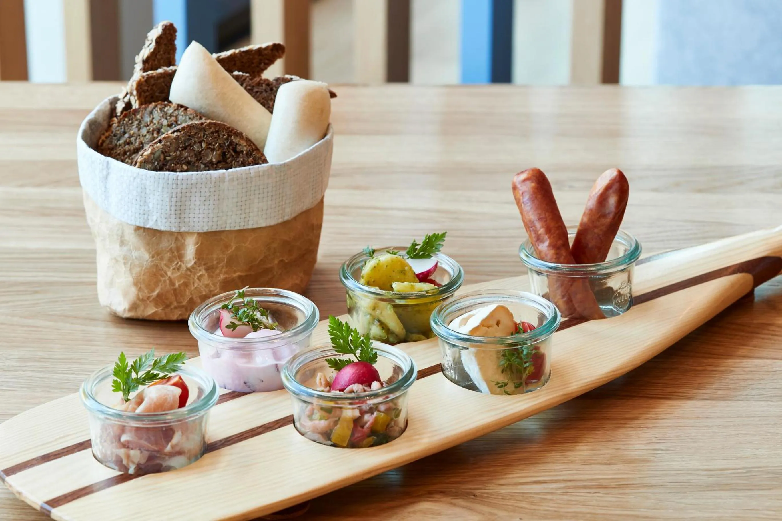 Food close-up in Steigenberger Hotel Conti Hansa Kiel