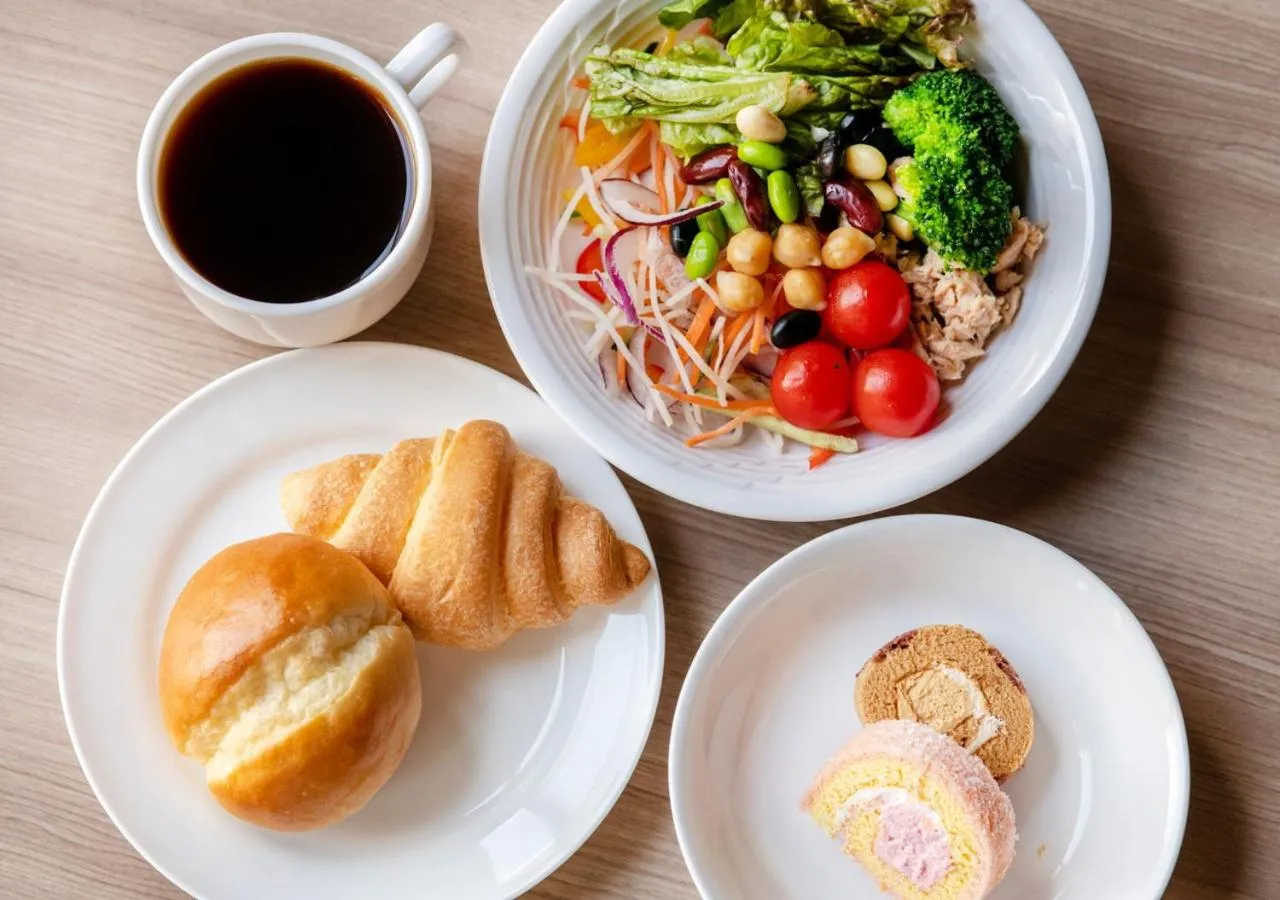 Buffet breakfast in APA Hotel Fukuoka Tenjin Nishi