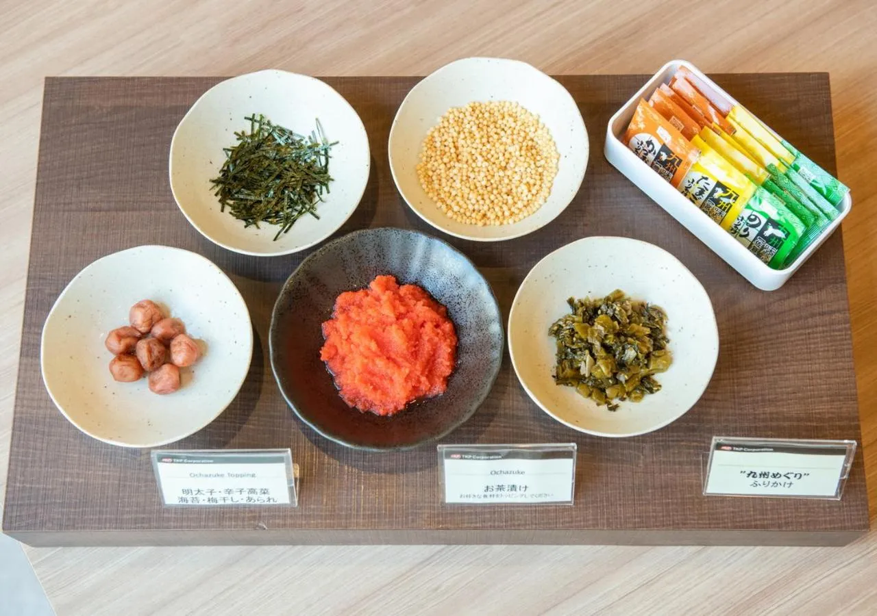 Buffet breakfast in APA Hotel Fukuoka Tenjin Nishi