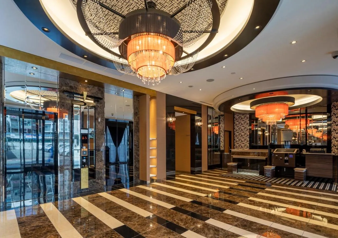 Lobby or reception in APA Hotel Fukuoka Tenjin Nishi