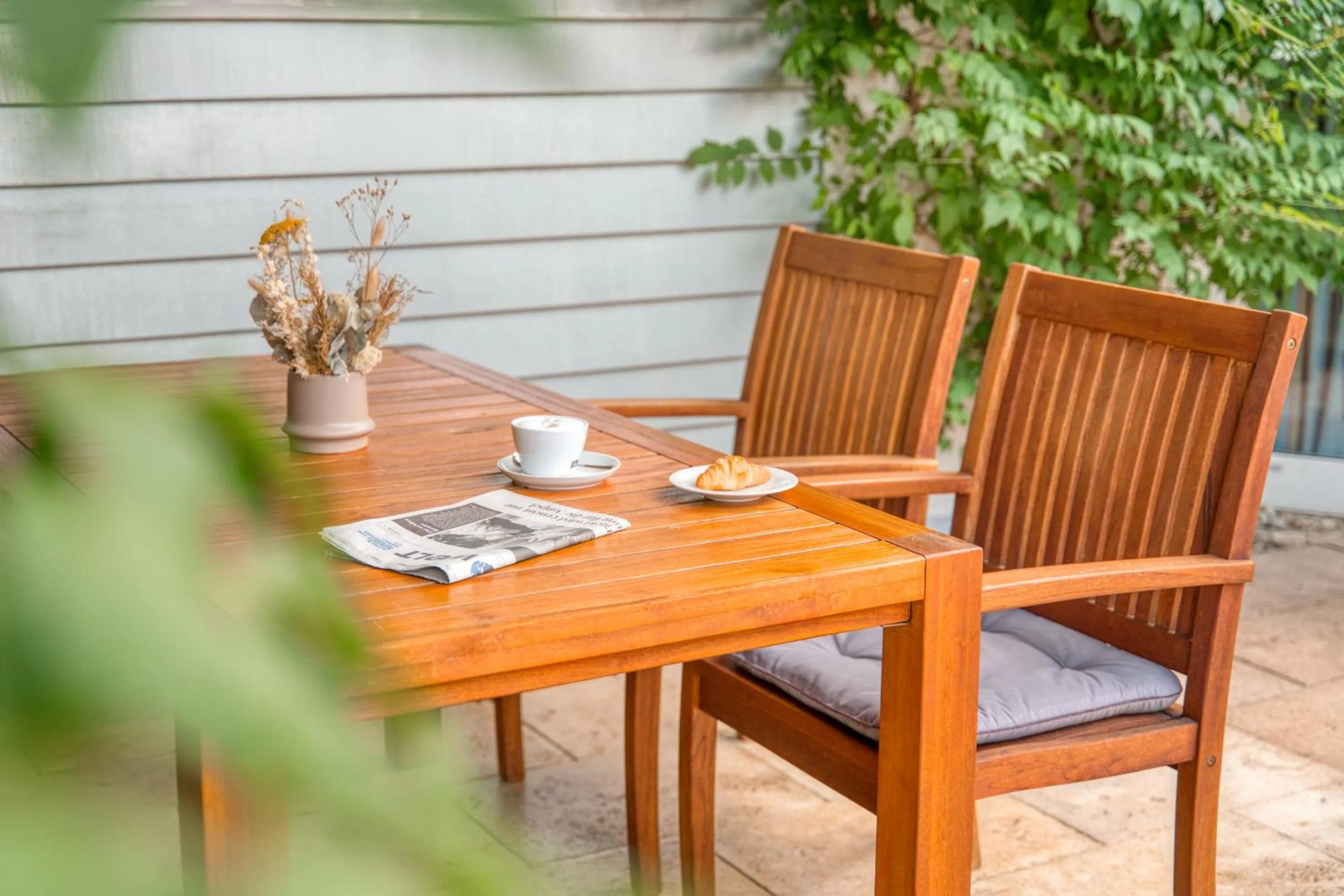 Patio in PARKHOTEL Hameln