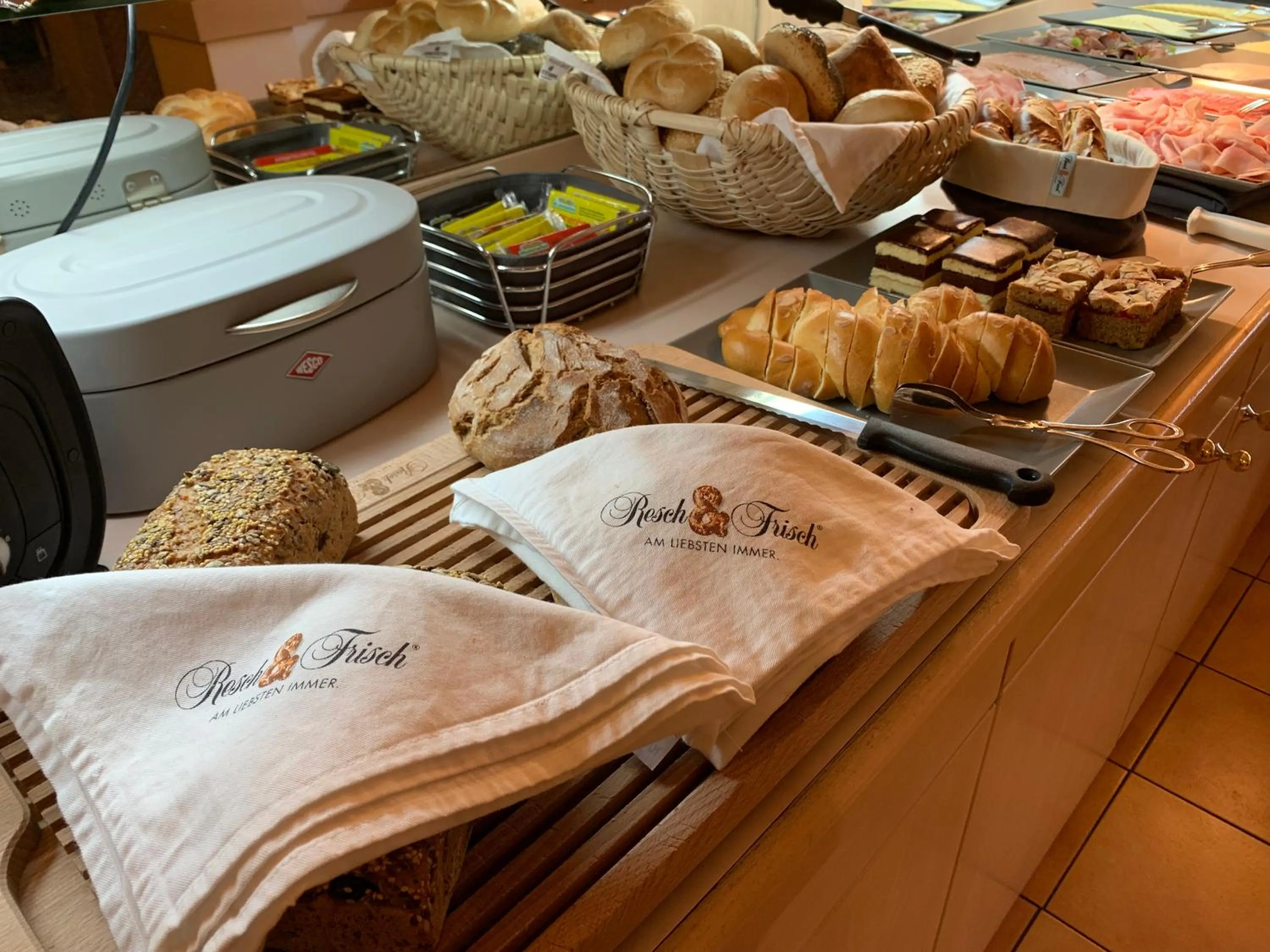 Breakfast in Hotel Garni Rebgarten