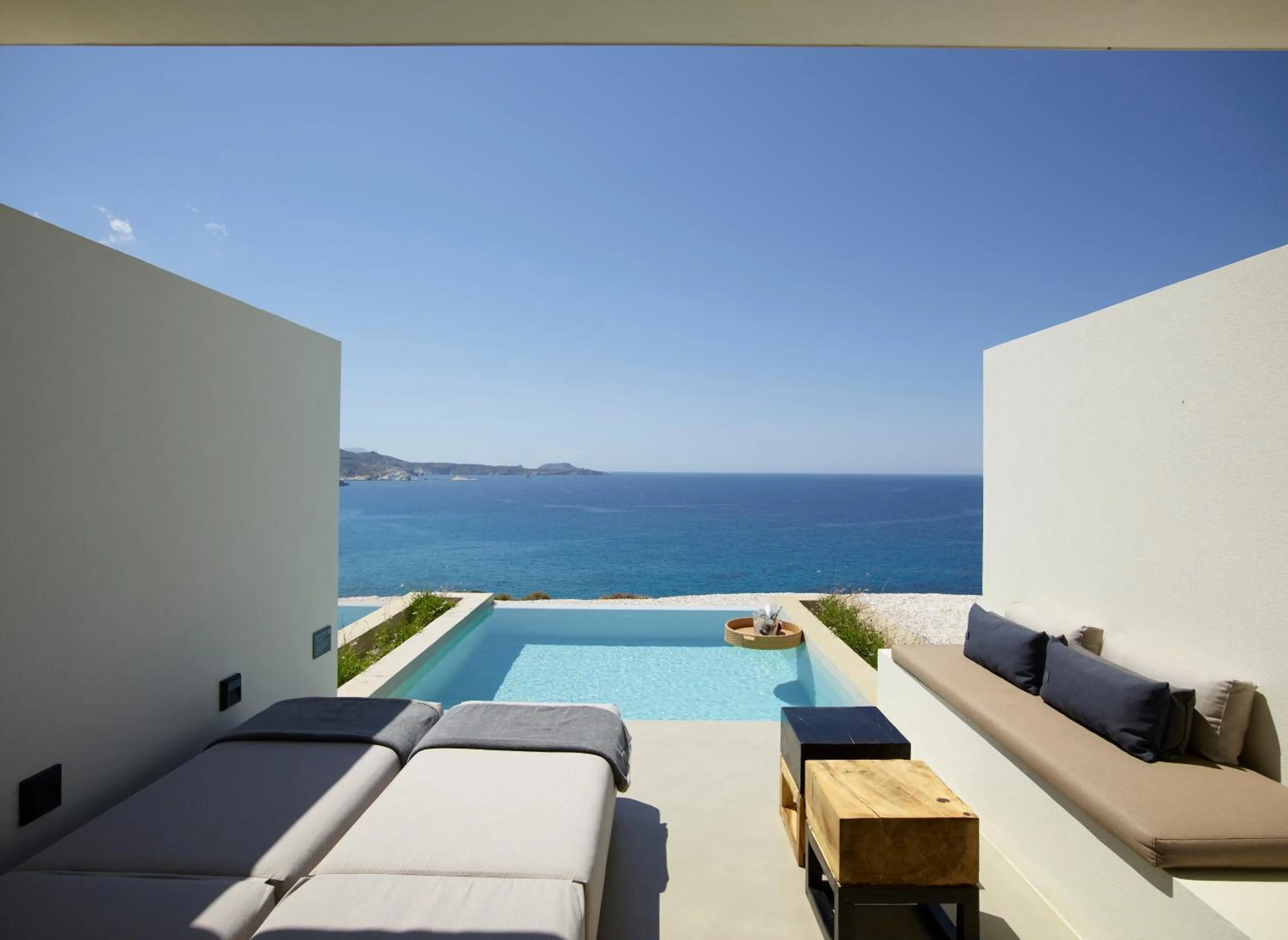 Sea view in Domes White Coast Milos, Adults Only