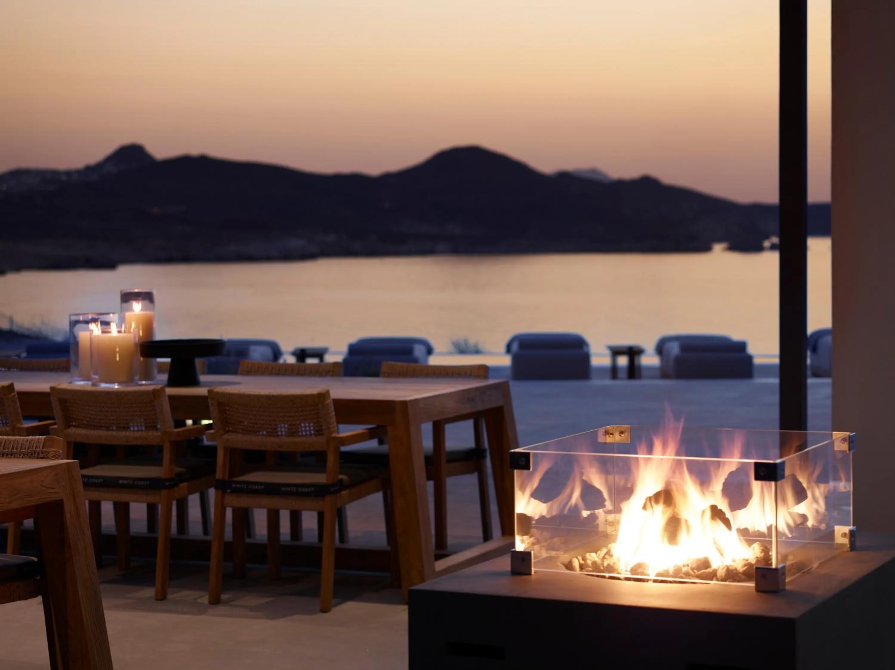 Restaurant/places to eat in Domes White Coast Milos, Adults Only