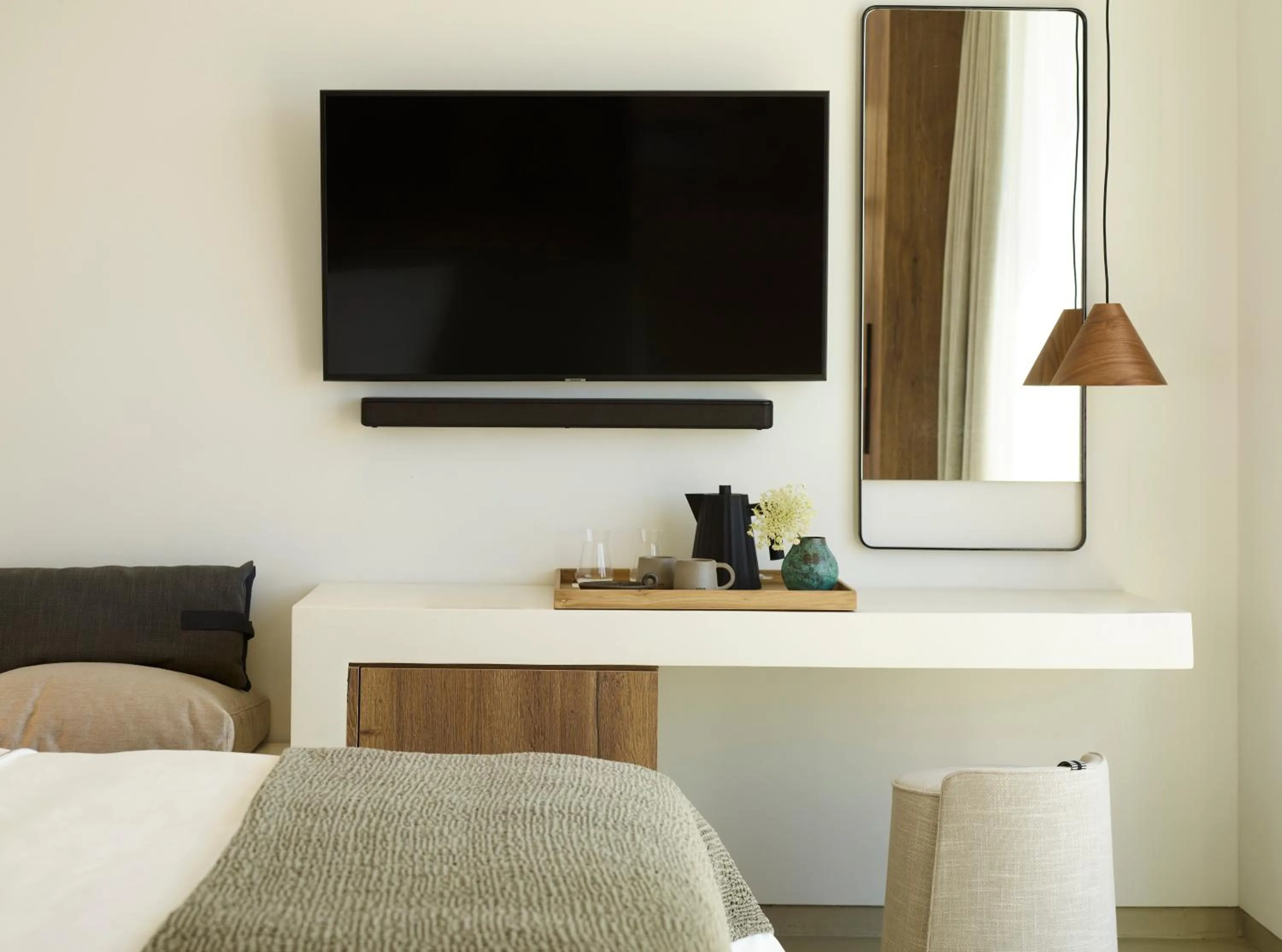 Bed in Domes White Coast Milos, Adults Only