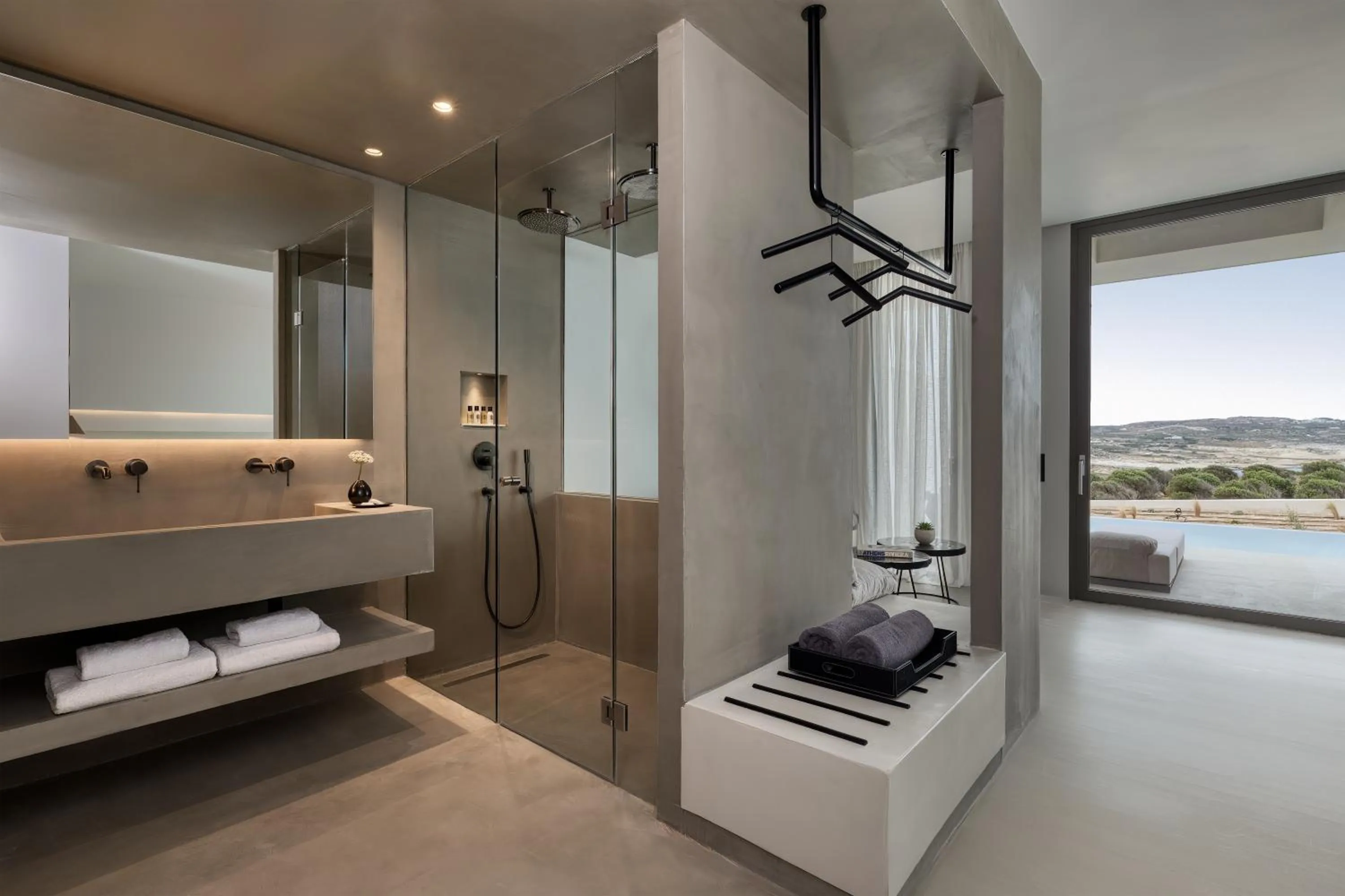 Bathroom in Domes White Coast Milos, Adults Only