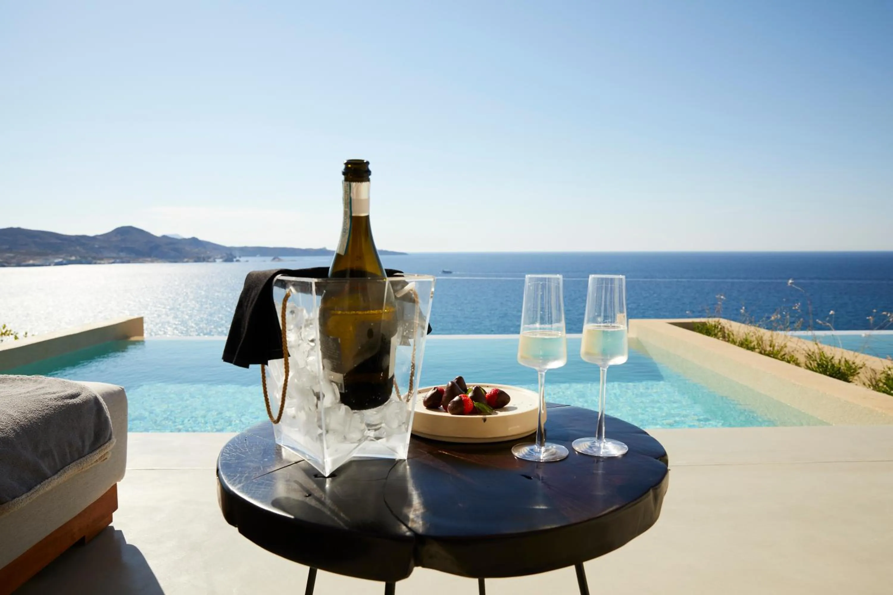 Swimming pool in Domes White Coast Milos, Adults Only