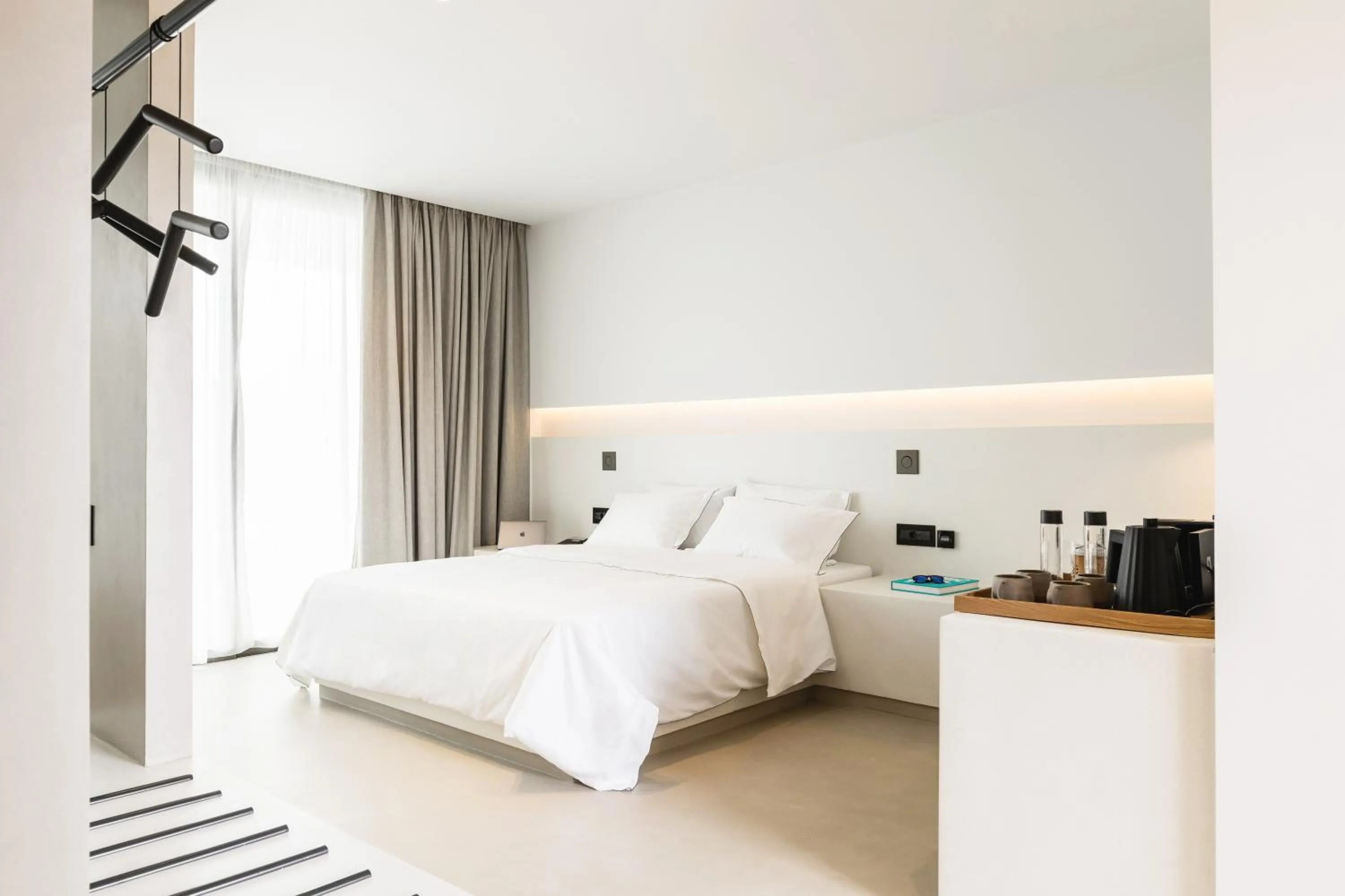 Bed in Domes White Coast Milos, Adults Only