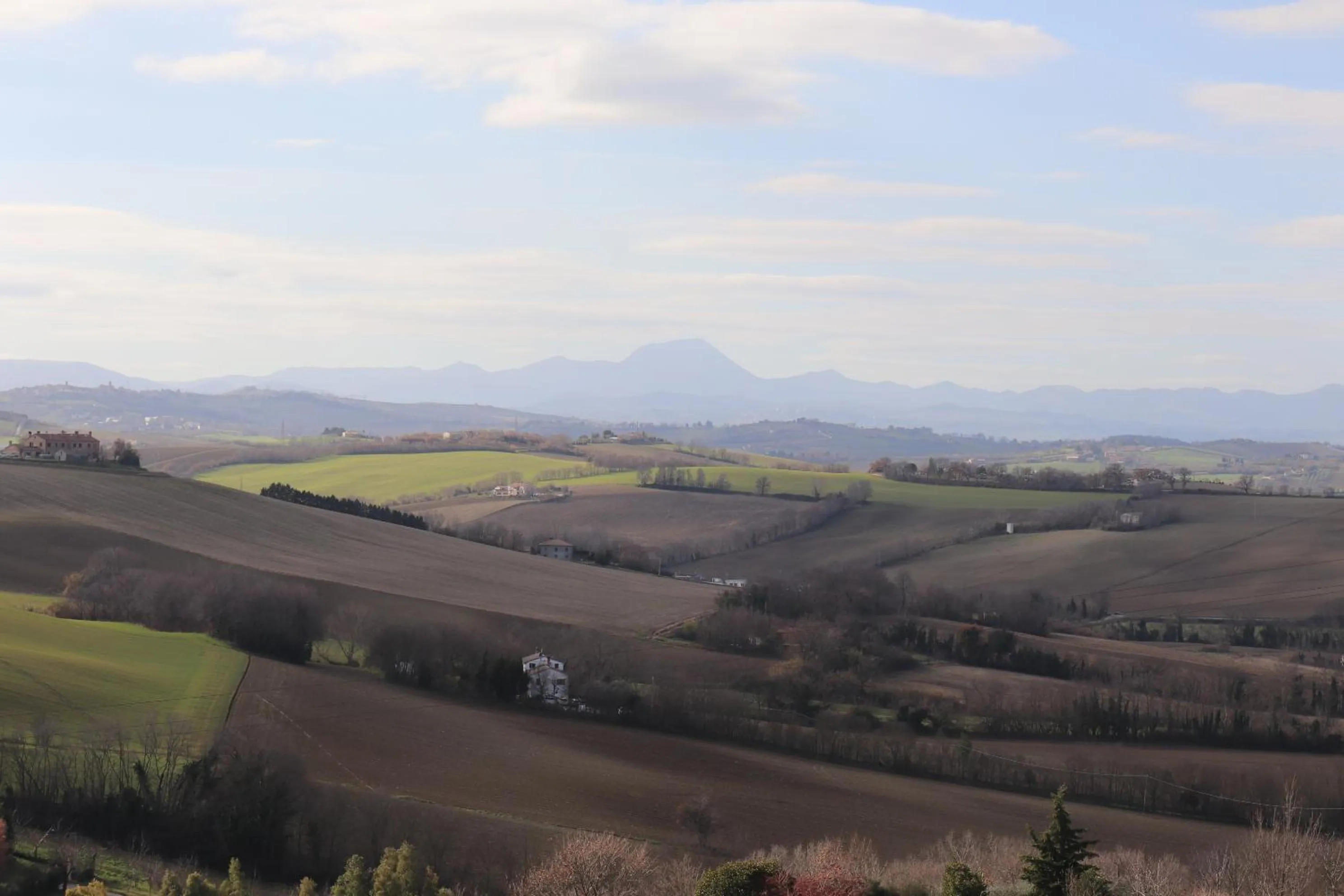 Natural landscape in B&B Sotto la Luna