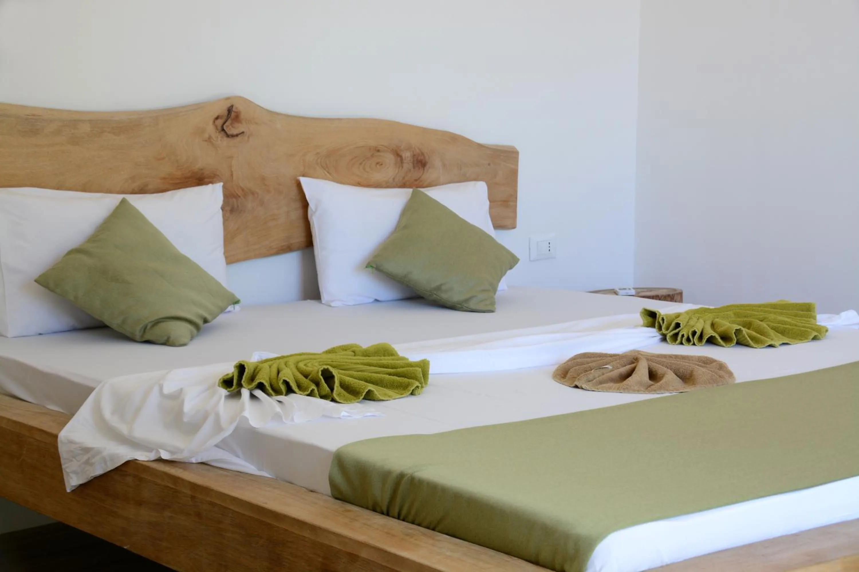 Bed in La Base Hotel