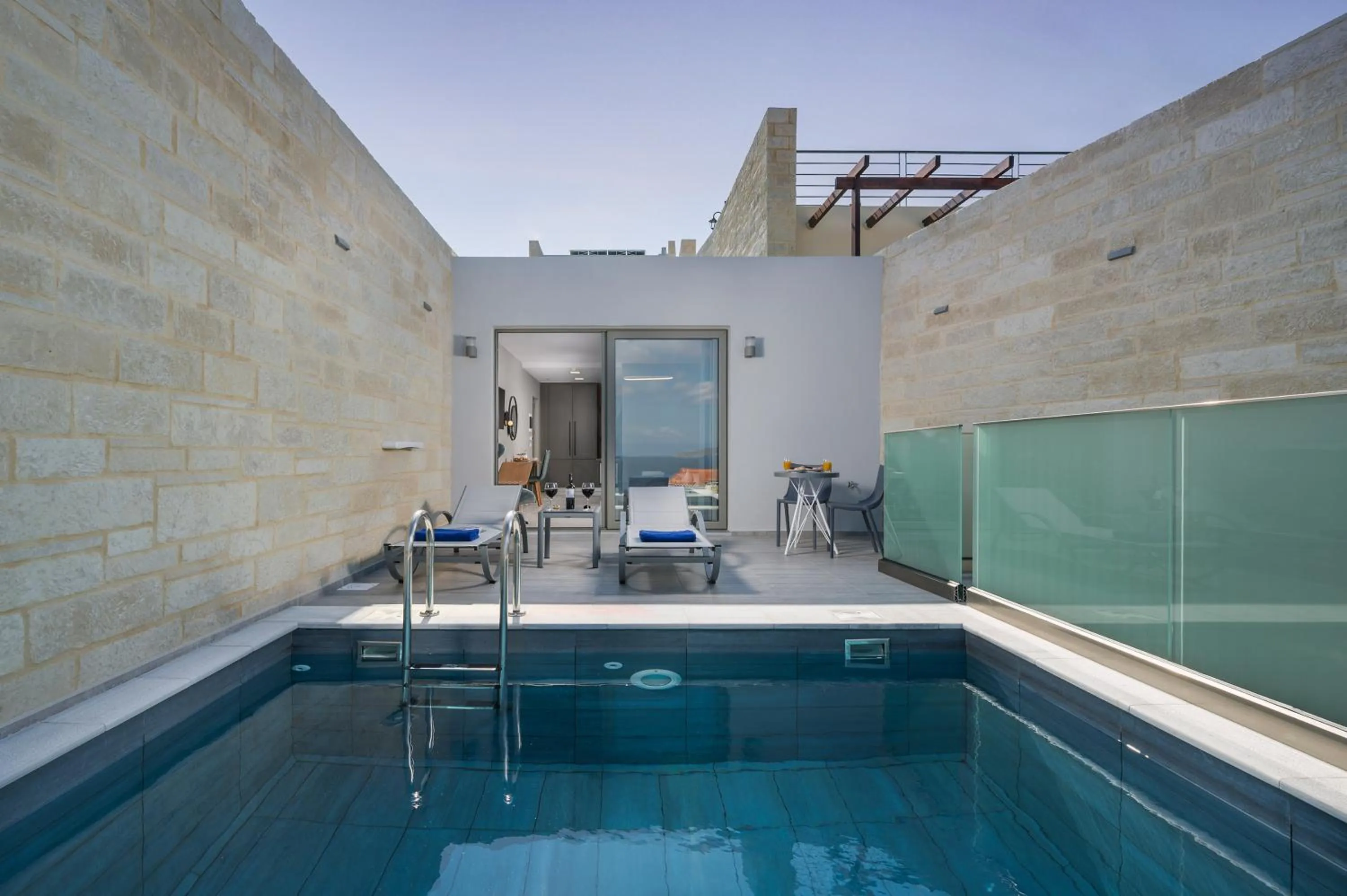 Swimming pool in Blue Elephant Boutique Hotel & Spa - Adults Only
