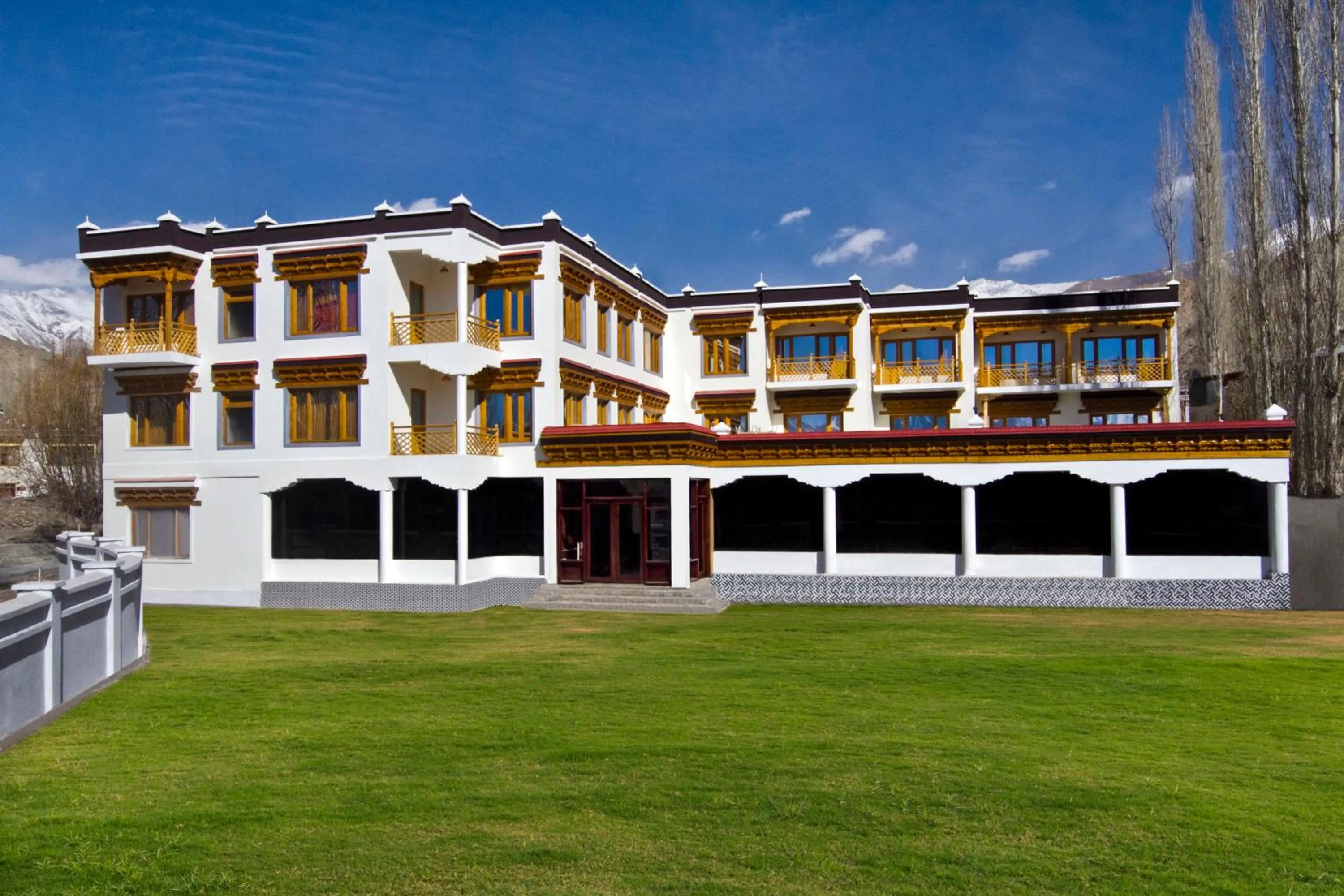 Property building in Hotel Paradise Ladakh