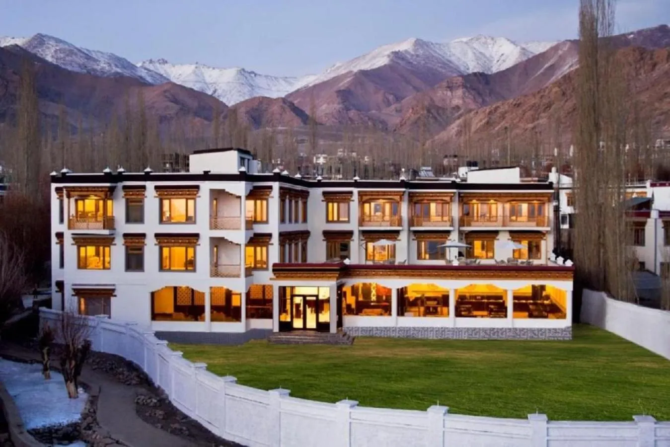 Property building in Hotel Paradise Ladakh