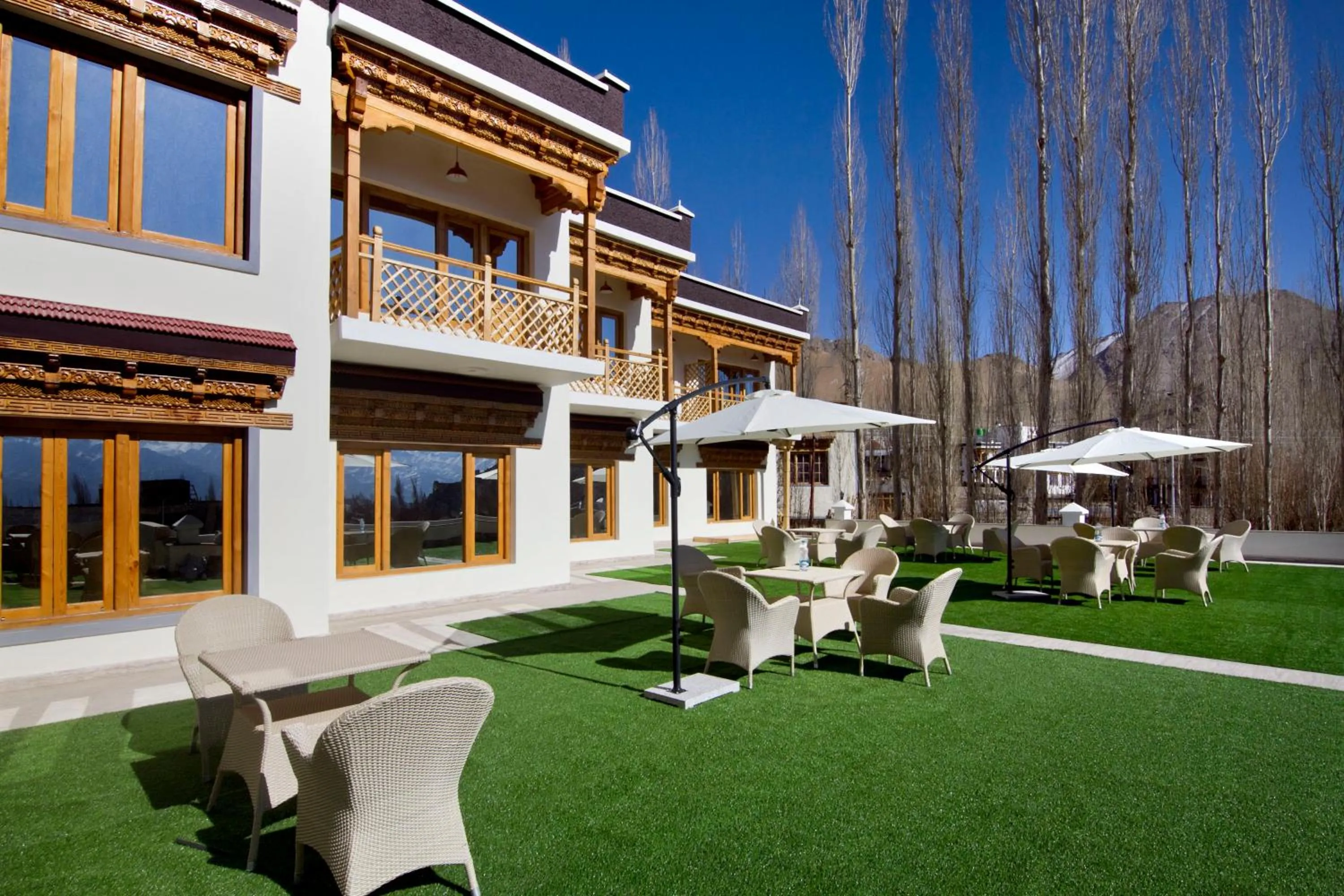 Property building in Hotel Paradise Ladakh