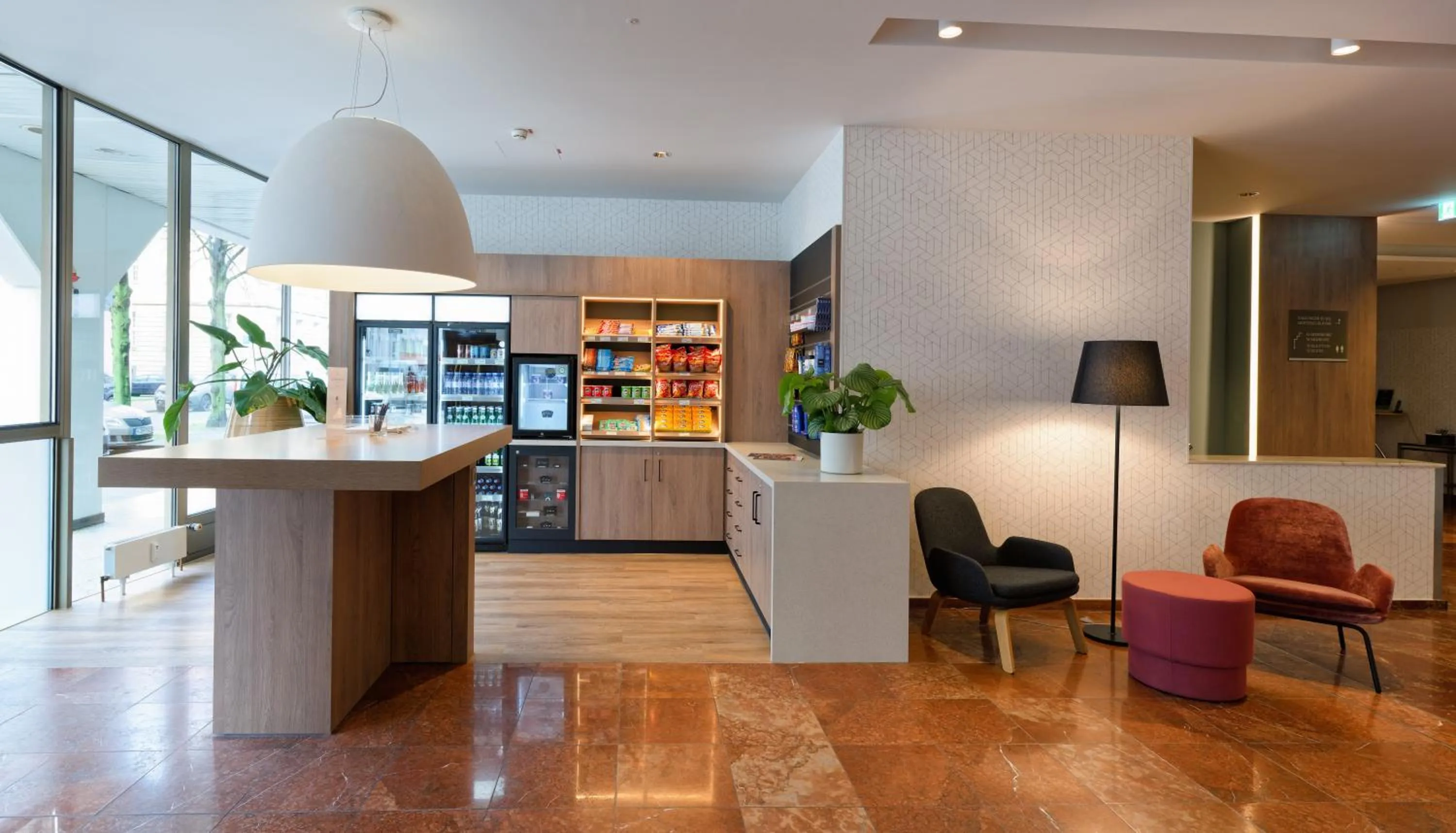 Lobby or reception in DoubleTree by Hilton Hannover Schweizerhof