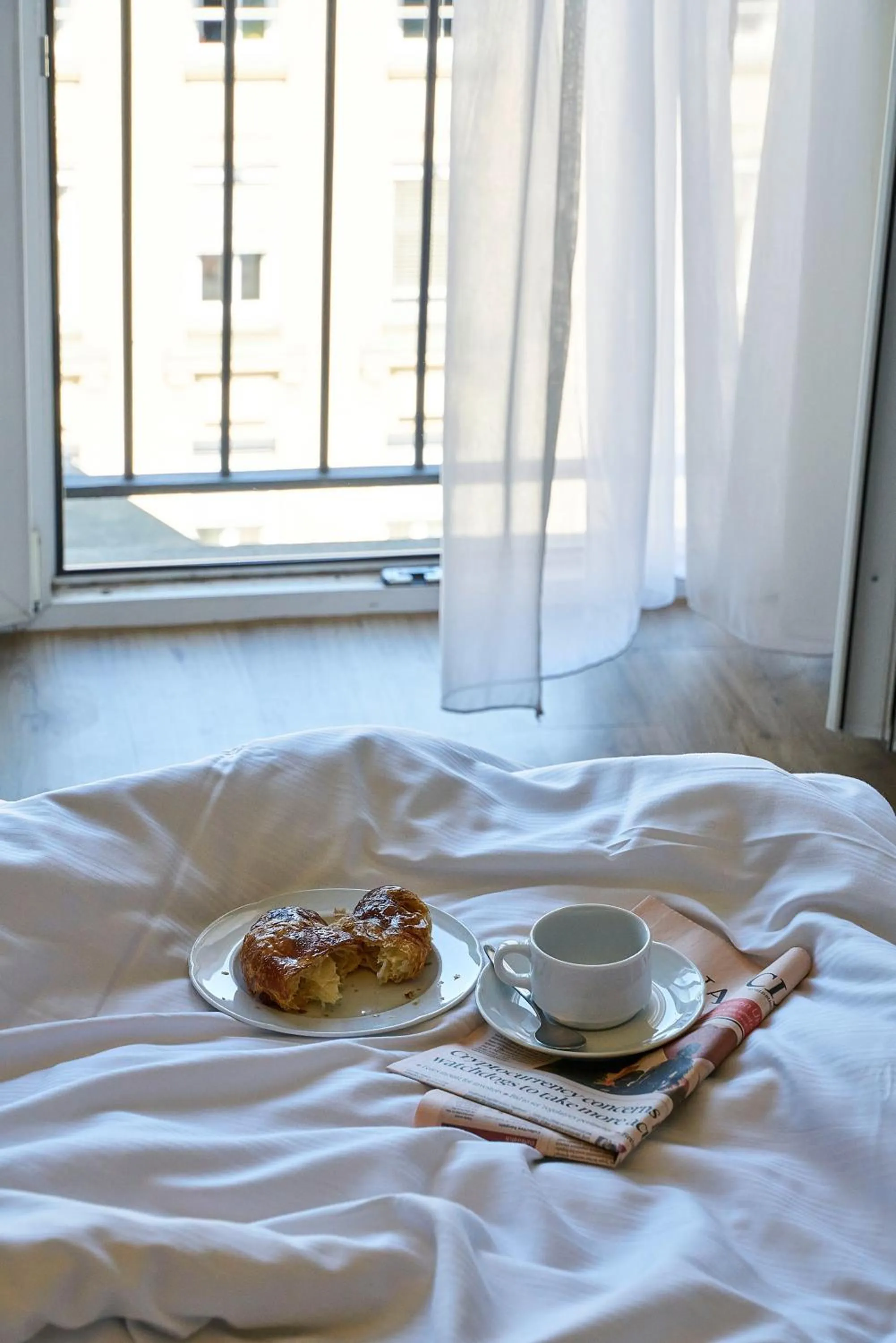 Bedroom, Bed in Hotel Monopol - Central Station