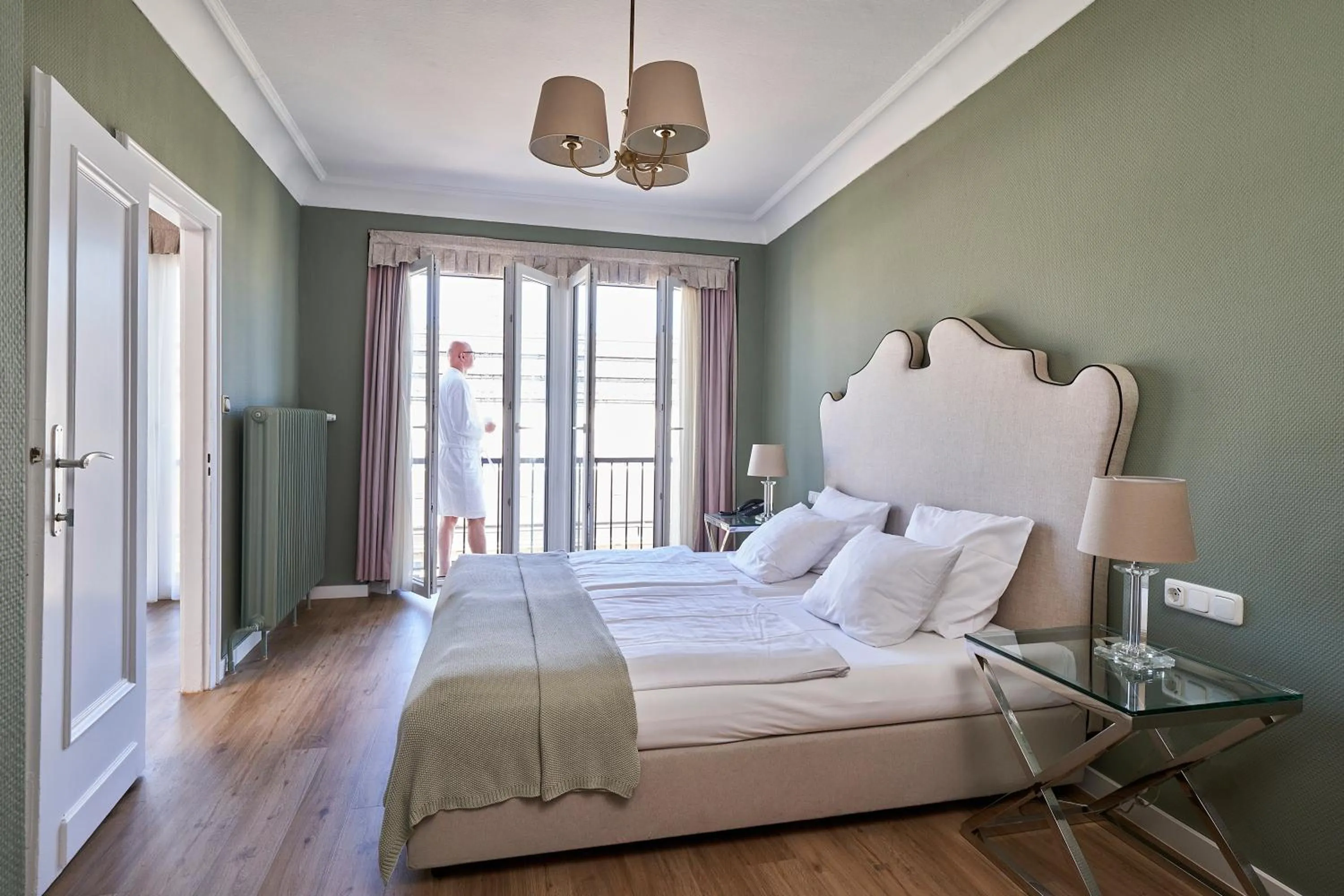 Bed in Hotel Monopol - Central Station