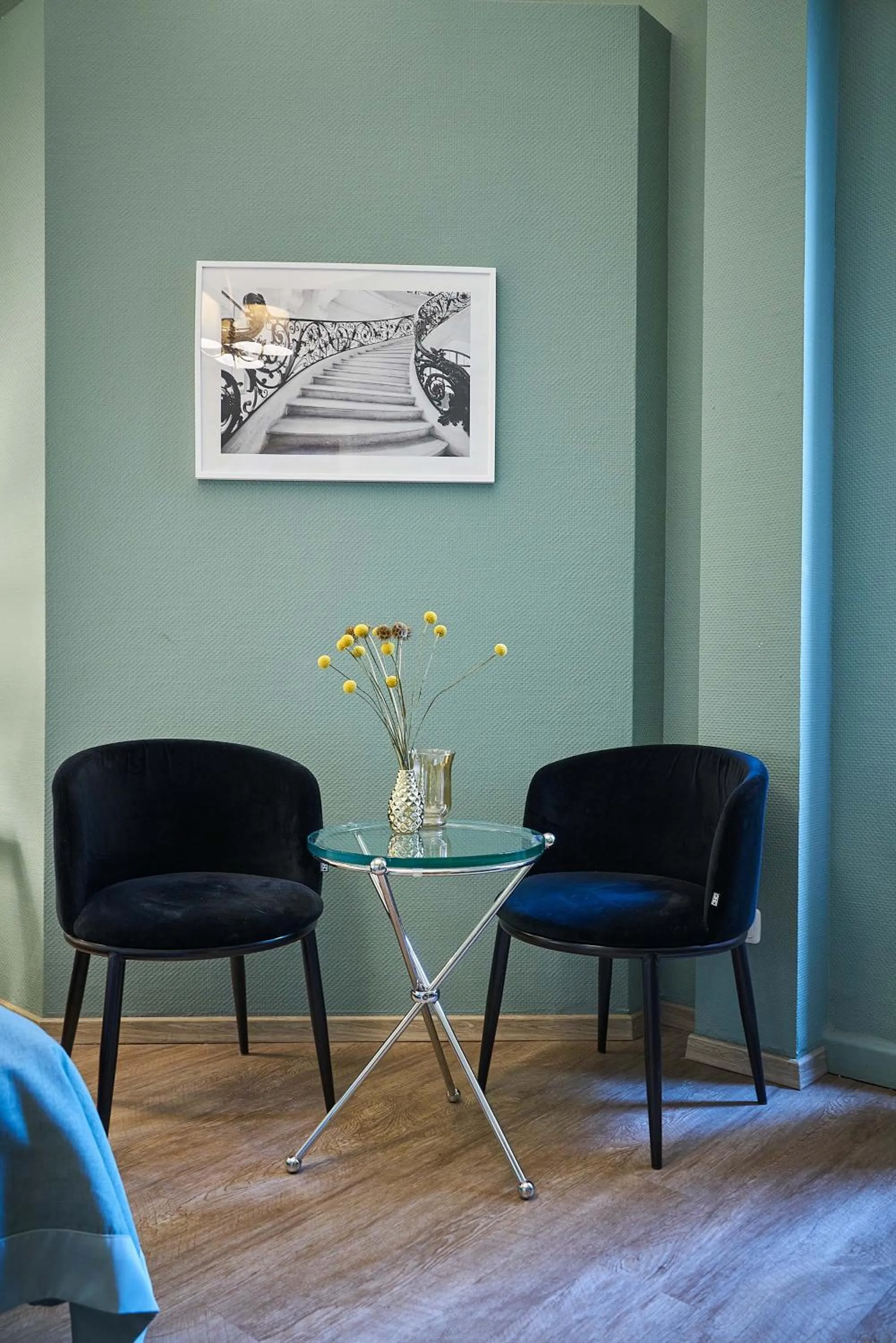 Seating area in Hotel Monopol - Central Station