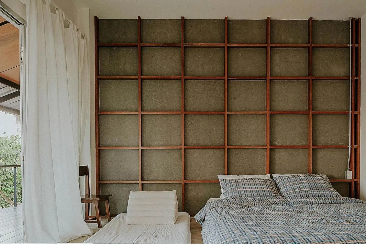 Bed in Baan Lek Villa