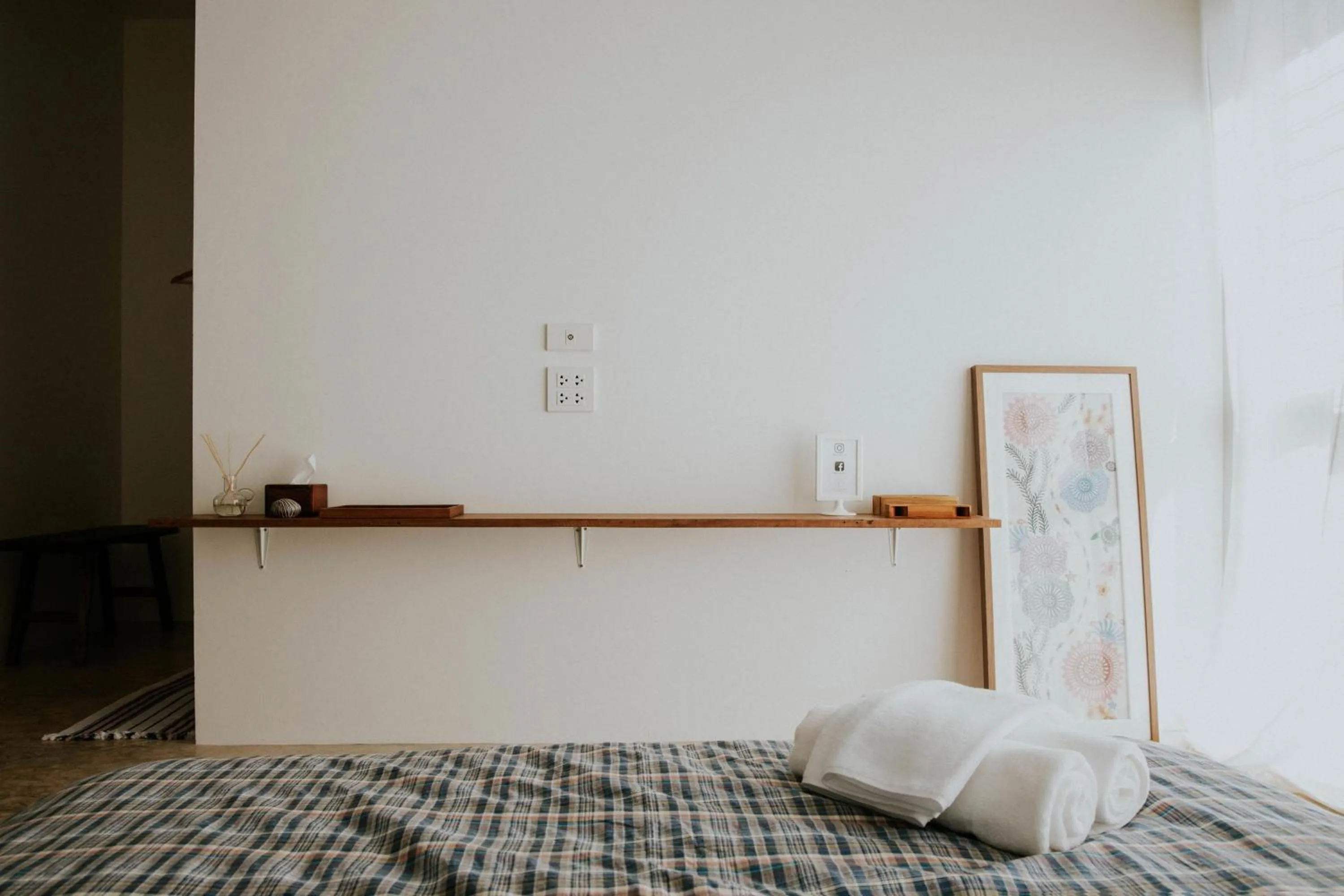 Bed in Baan Lek Villa