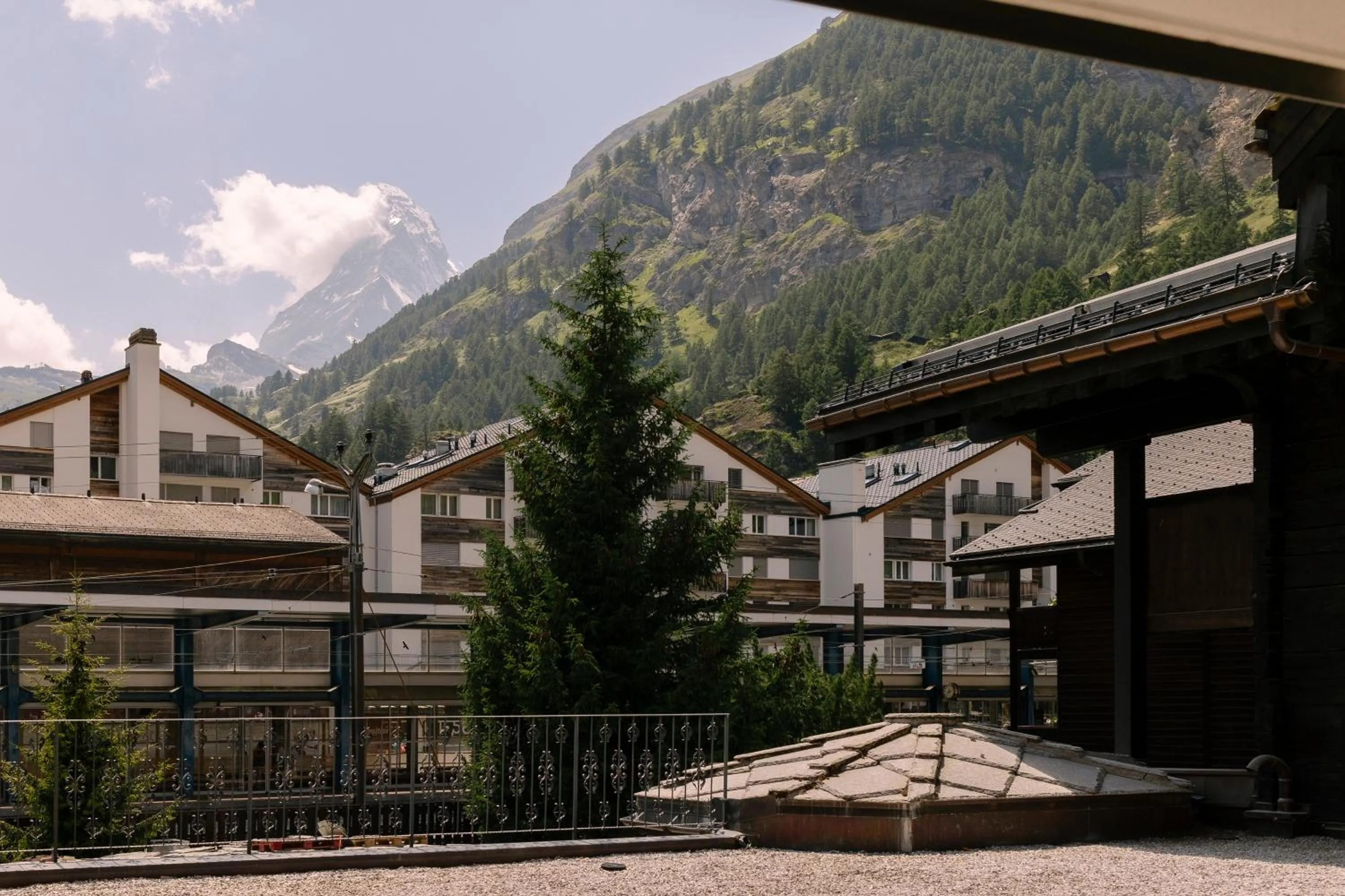 View (from property/room) in SCHLOSS Zermatt - CBD & Adaptogenic Spa and Sport Hotel