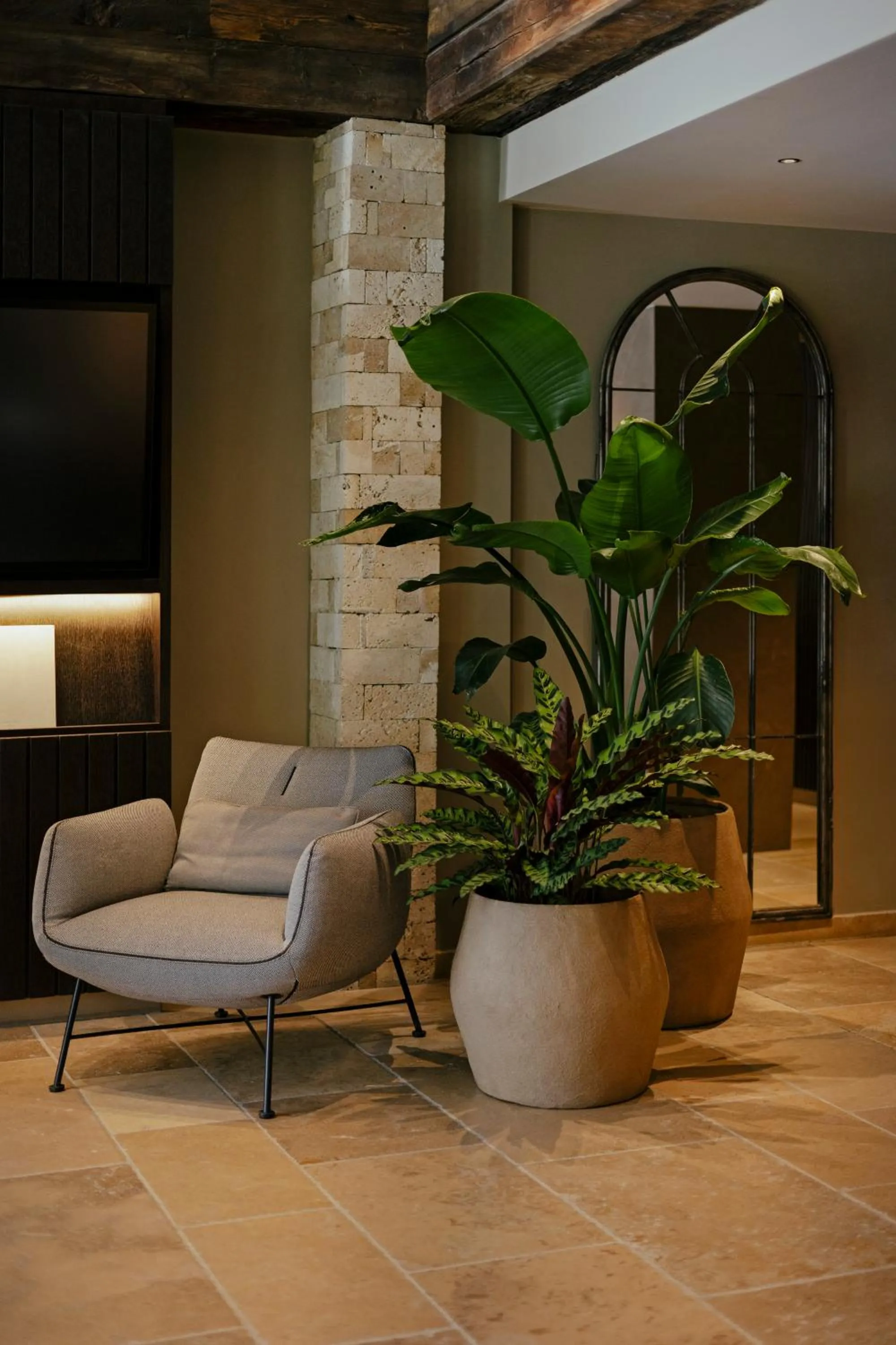 Lobby or reception in SCHLOSS Zermatt - CBD & Adaptogenic Spa and Sport Hotel