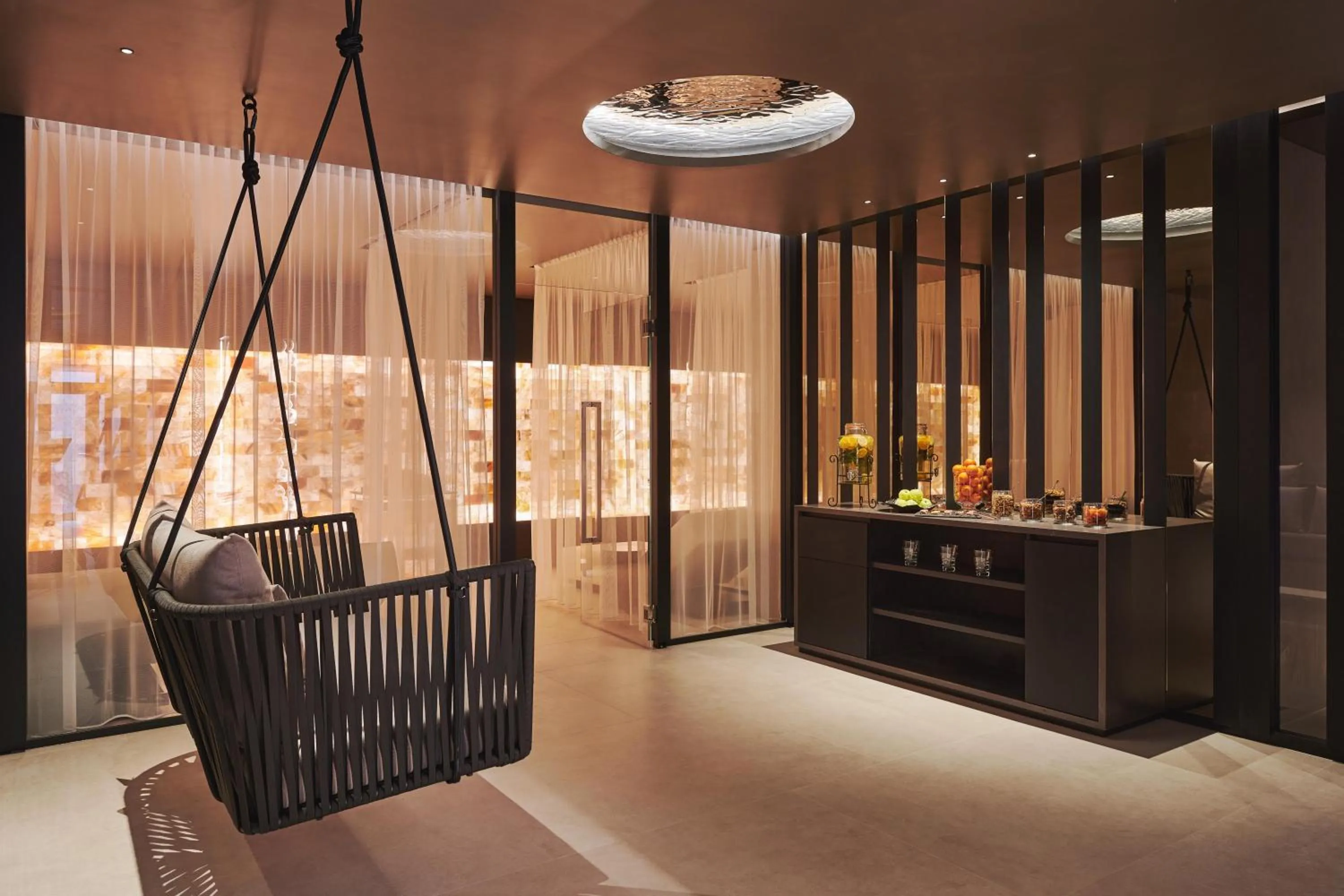 Spa and wellness centre/facilities in SCHLOSS Zermatt - CBD & Adaptogenic Spa and Sport Hotel