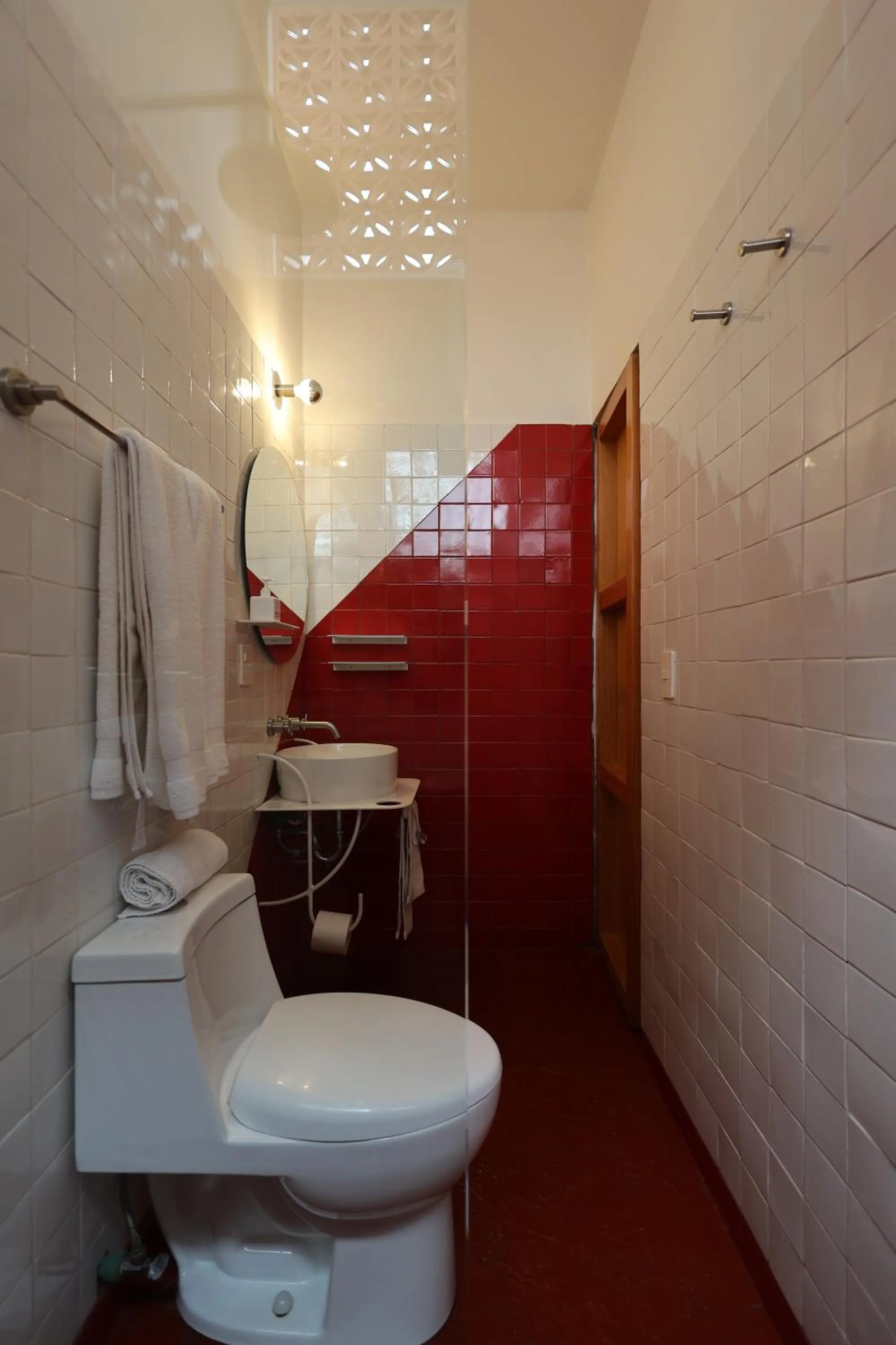 Bathroom in Hotel Ayook