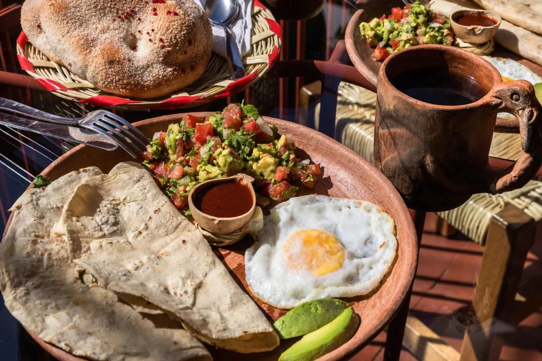 Food close-up in Hotel Ayook