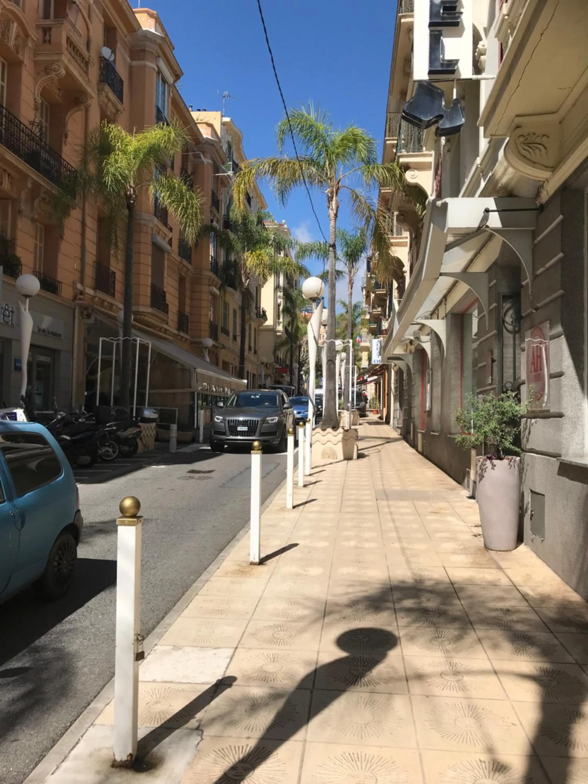 Street view in AZUR HOTEL