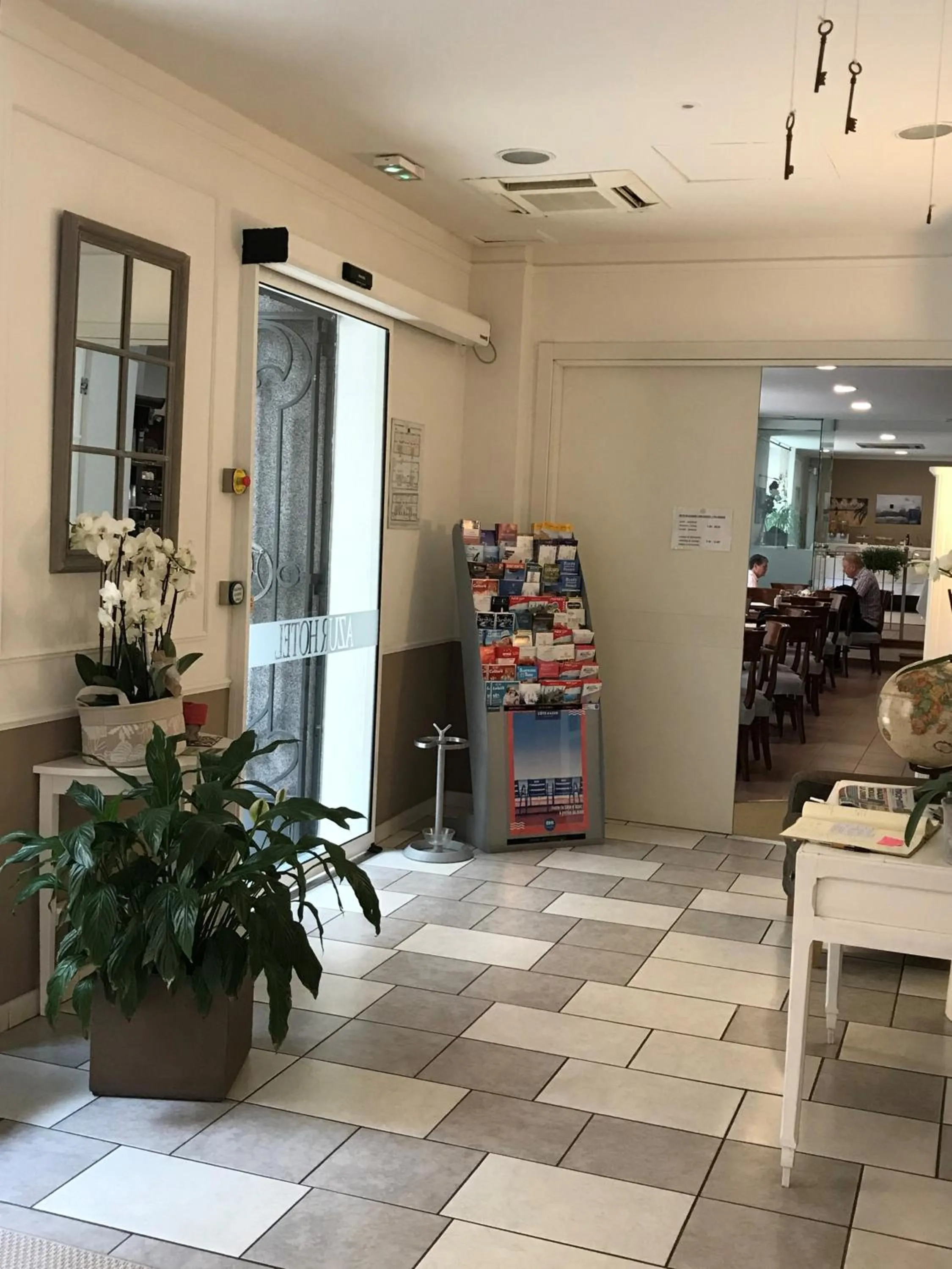Lobby or reception in AZUR HOTEL