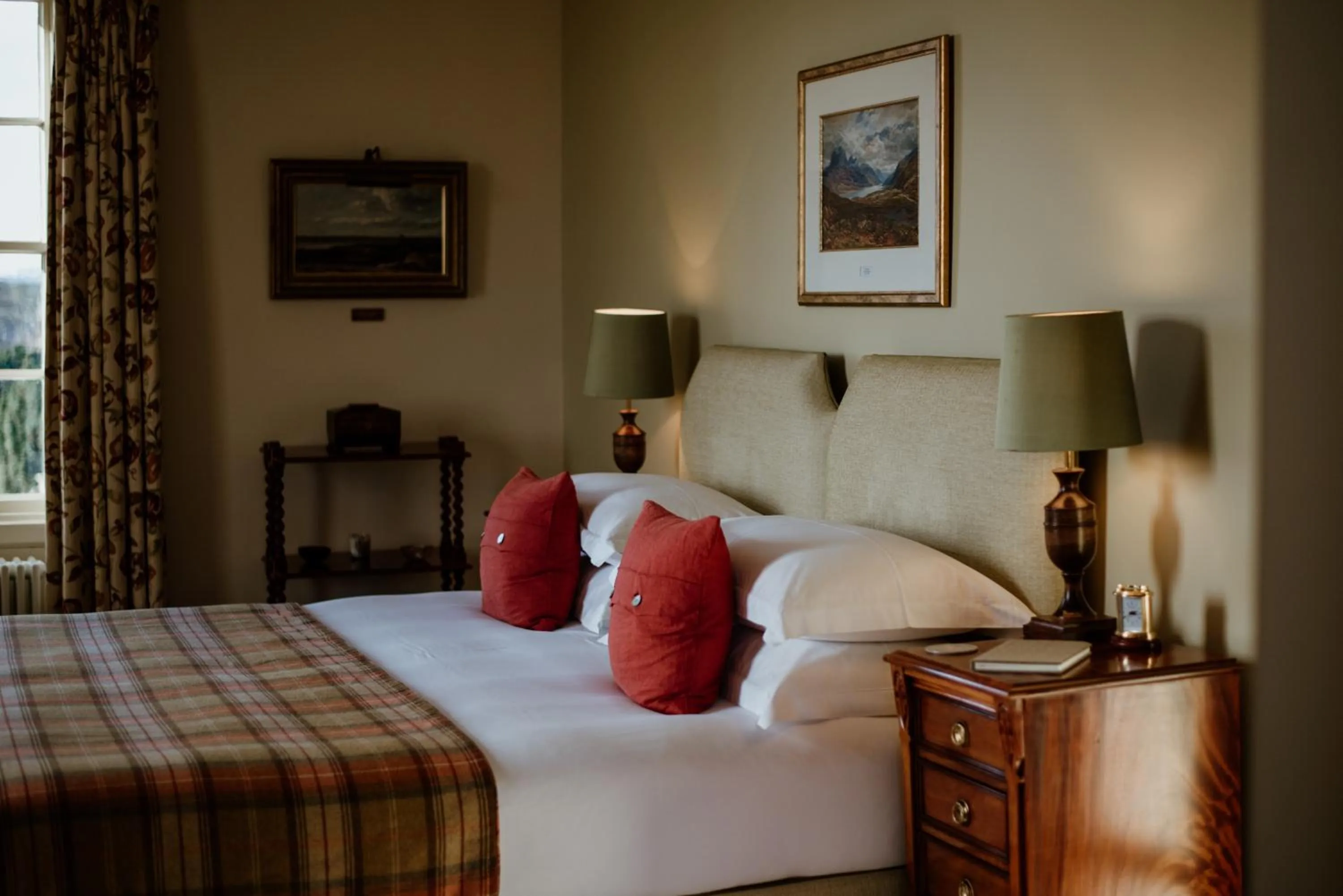 Bedroom, Bed in Links House at Royal Dornoch