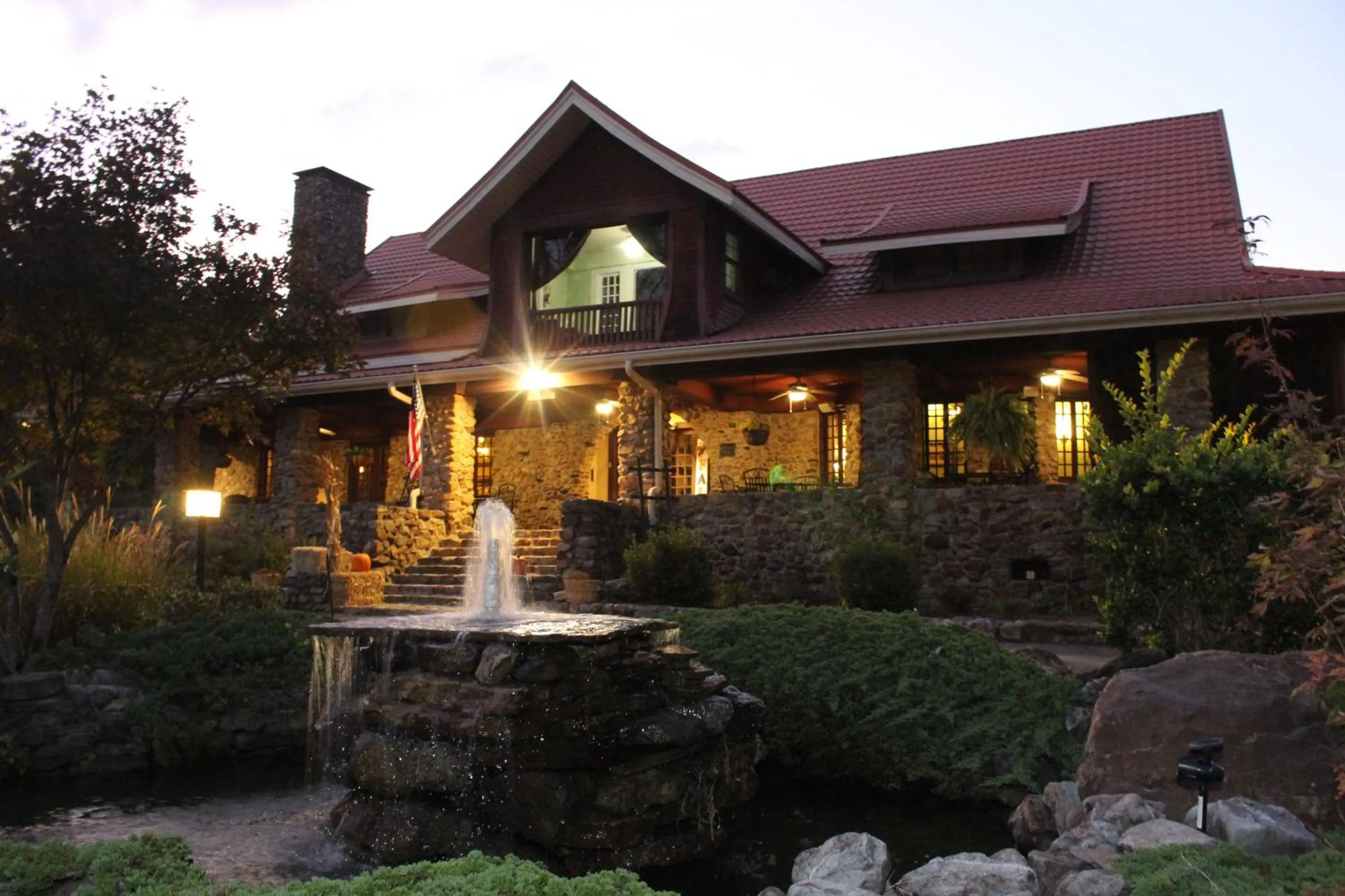 Property building in Hilltop Manor B&B