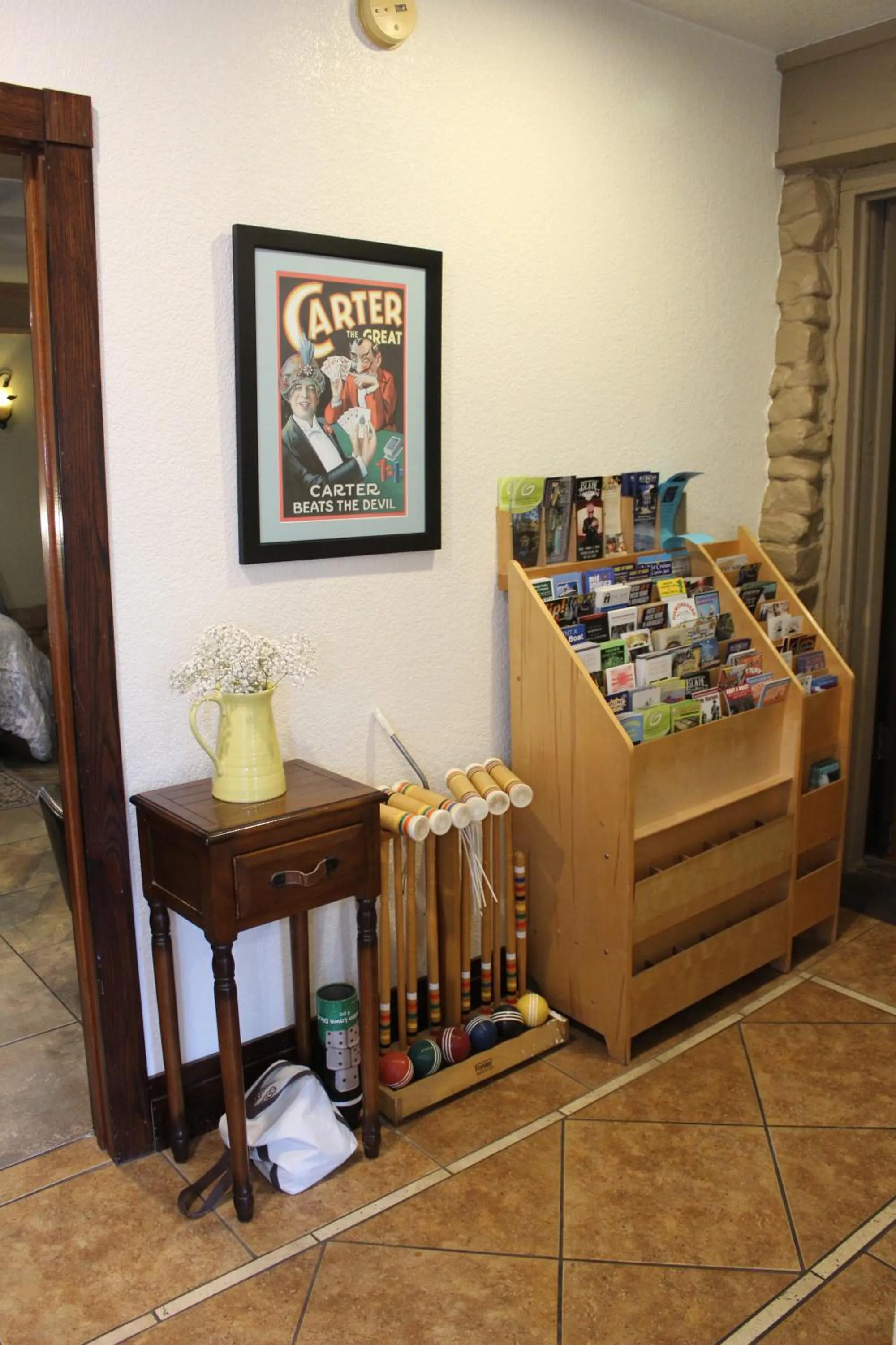 Guests in Hilltop Manor B&B