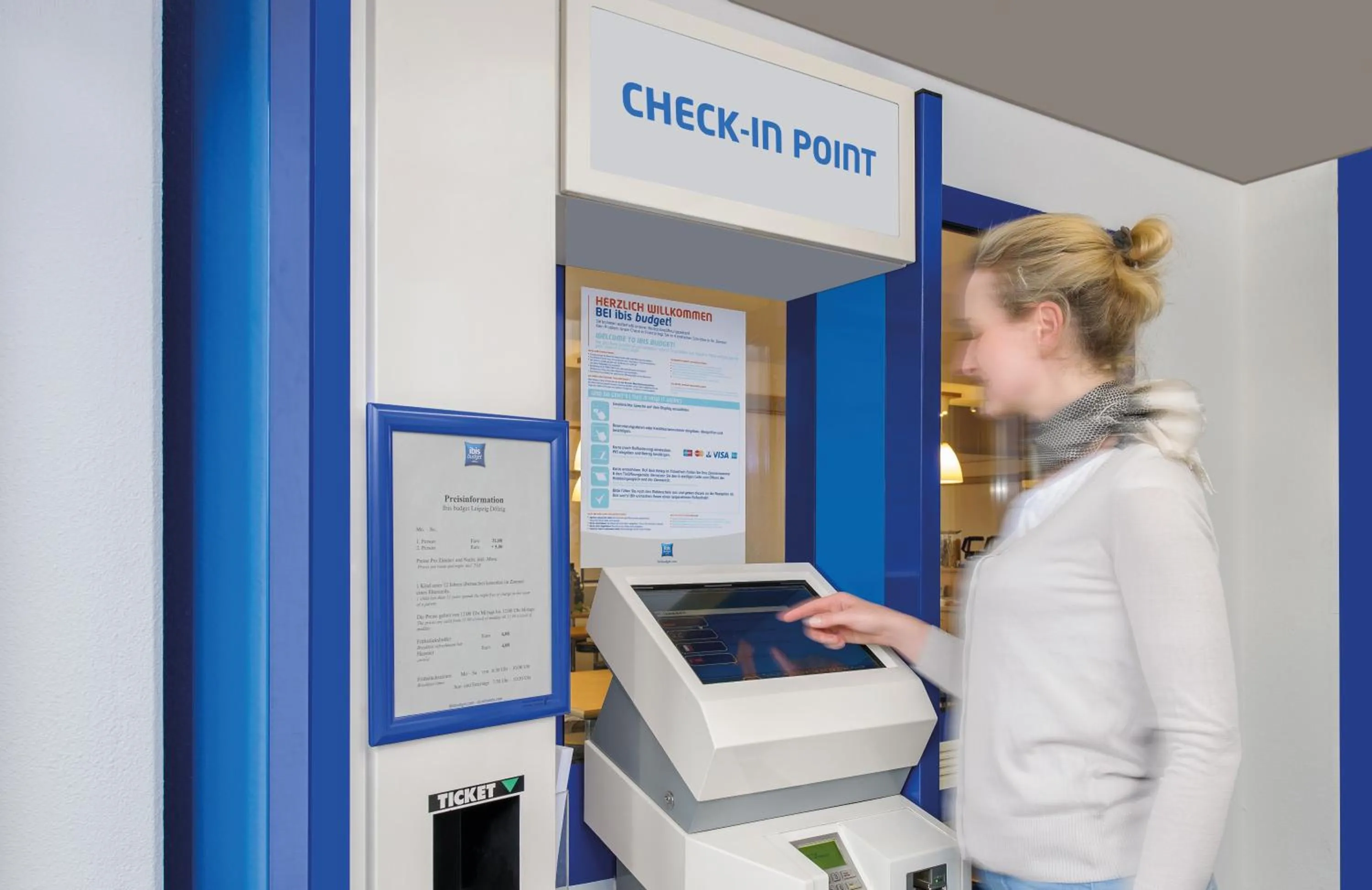 People in ibis budget Nürnberg City Messe