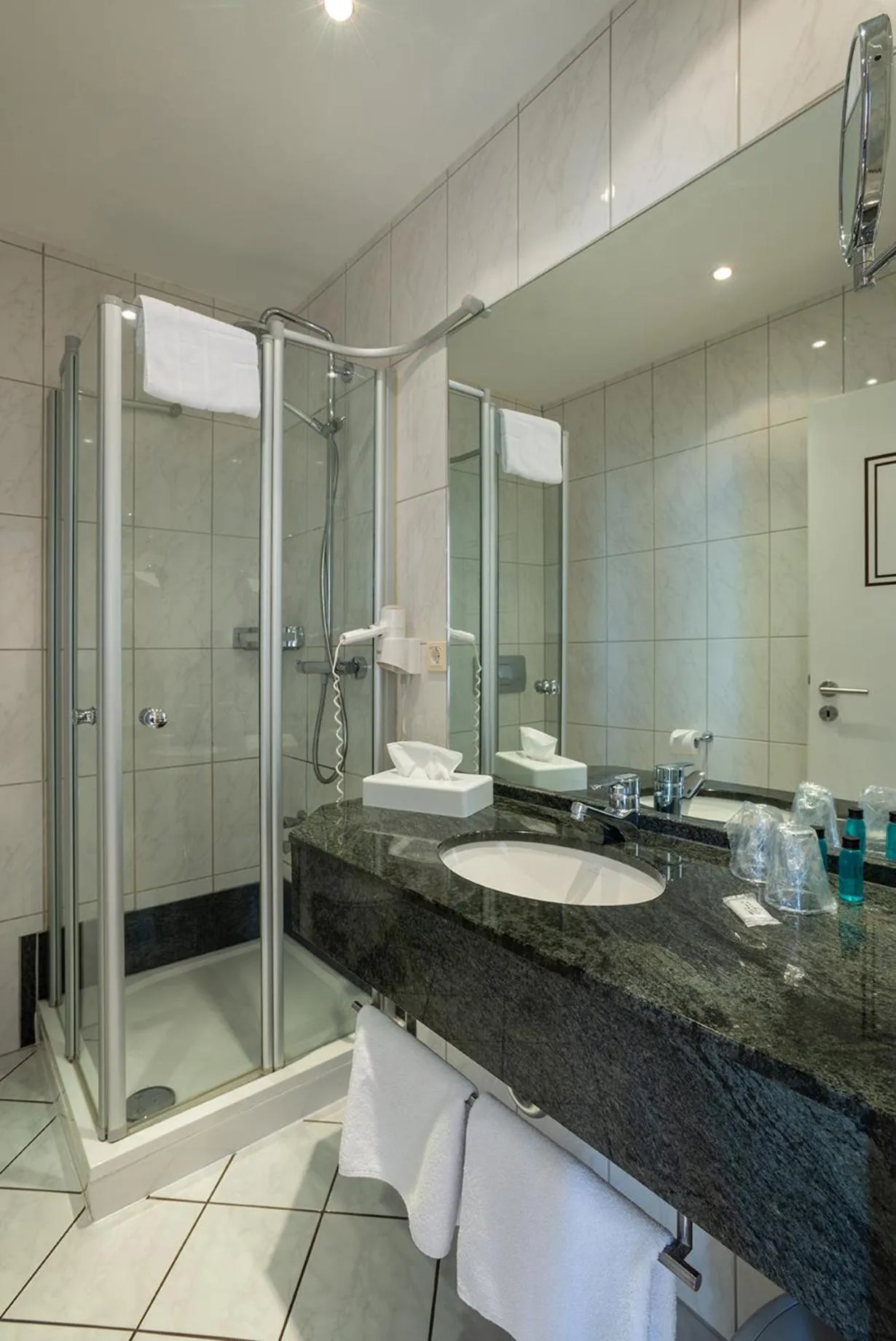 Shower in Berghotel Kockelsberg