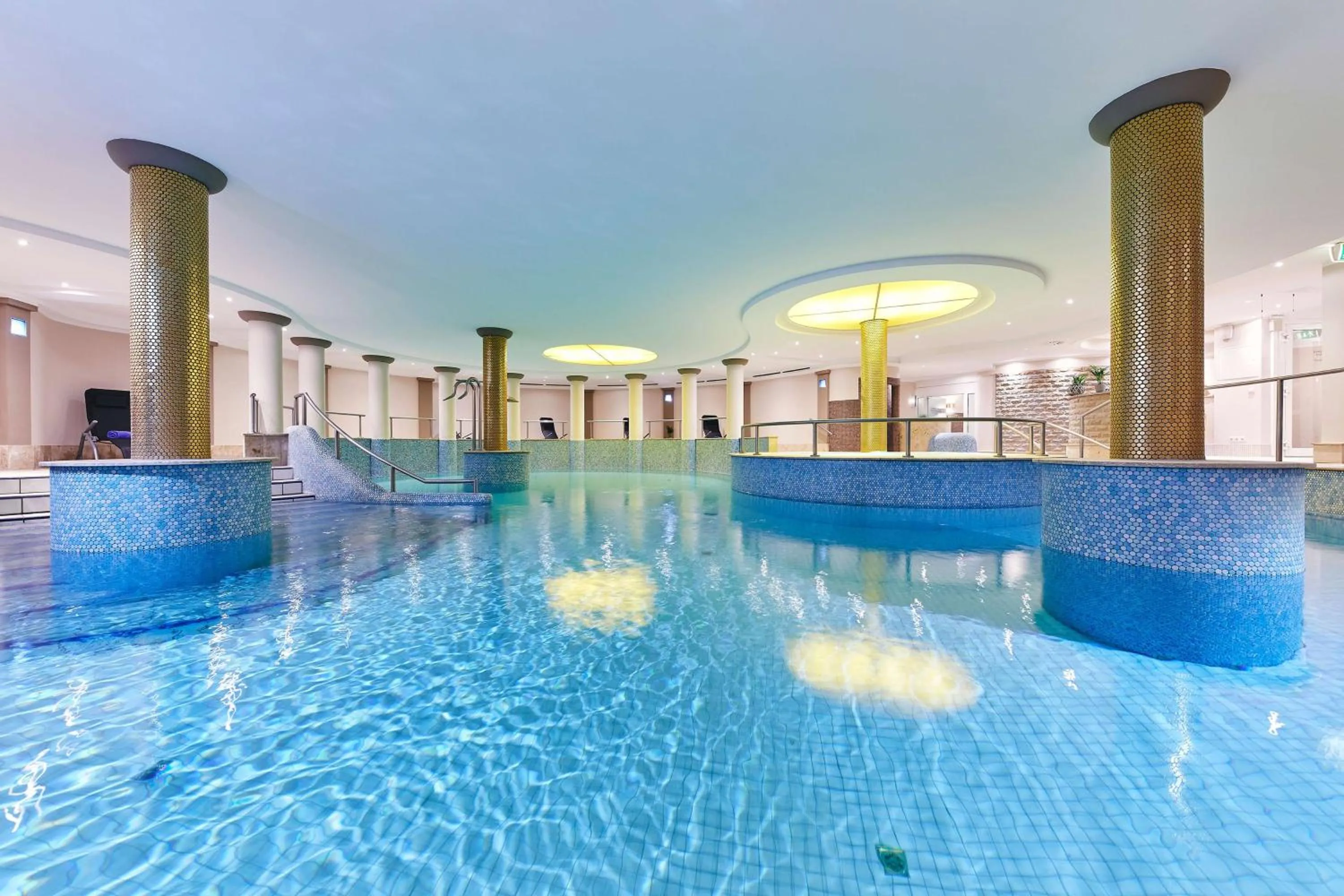 Pool view in Dorint Strandresort & Spa Ostseebad Wustrow