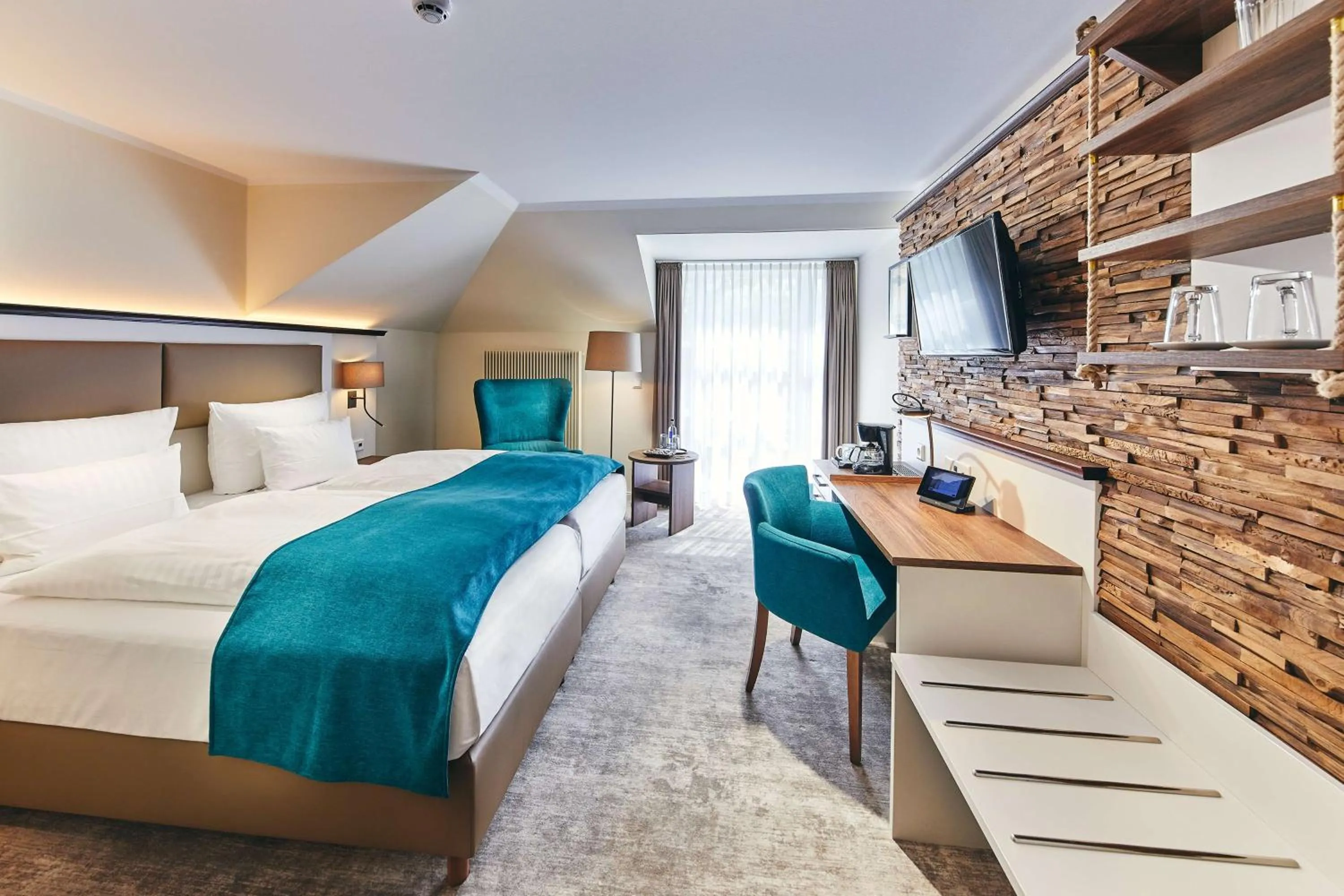 Bedroom, Bed in Dorint Strandresort & Spa Ostseebad Wustrow