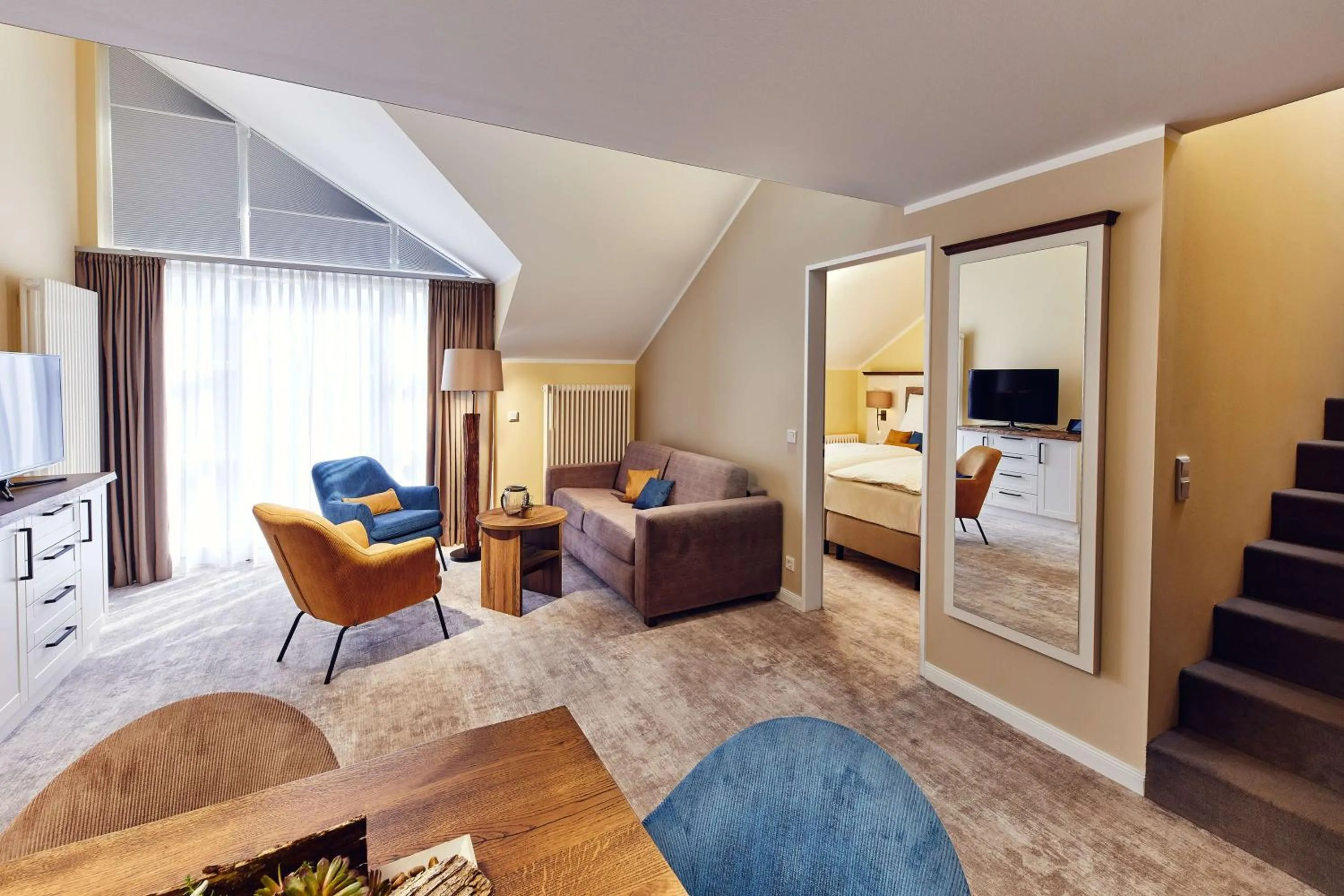 Bedroom, Bed in Dorint Strandresort & Spa Ostseebad Wustrow