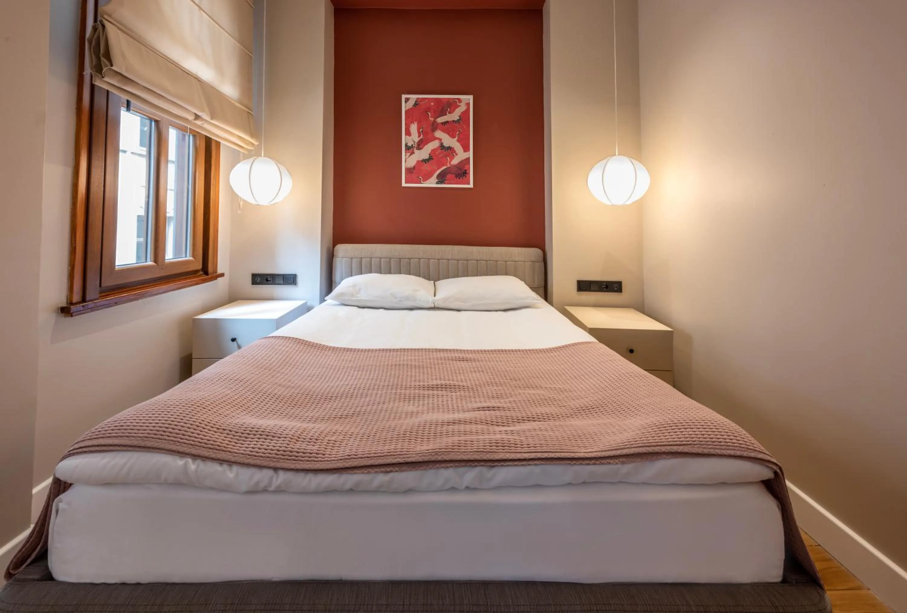 Bed in Bguest Pera Suites