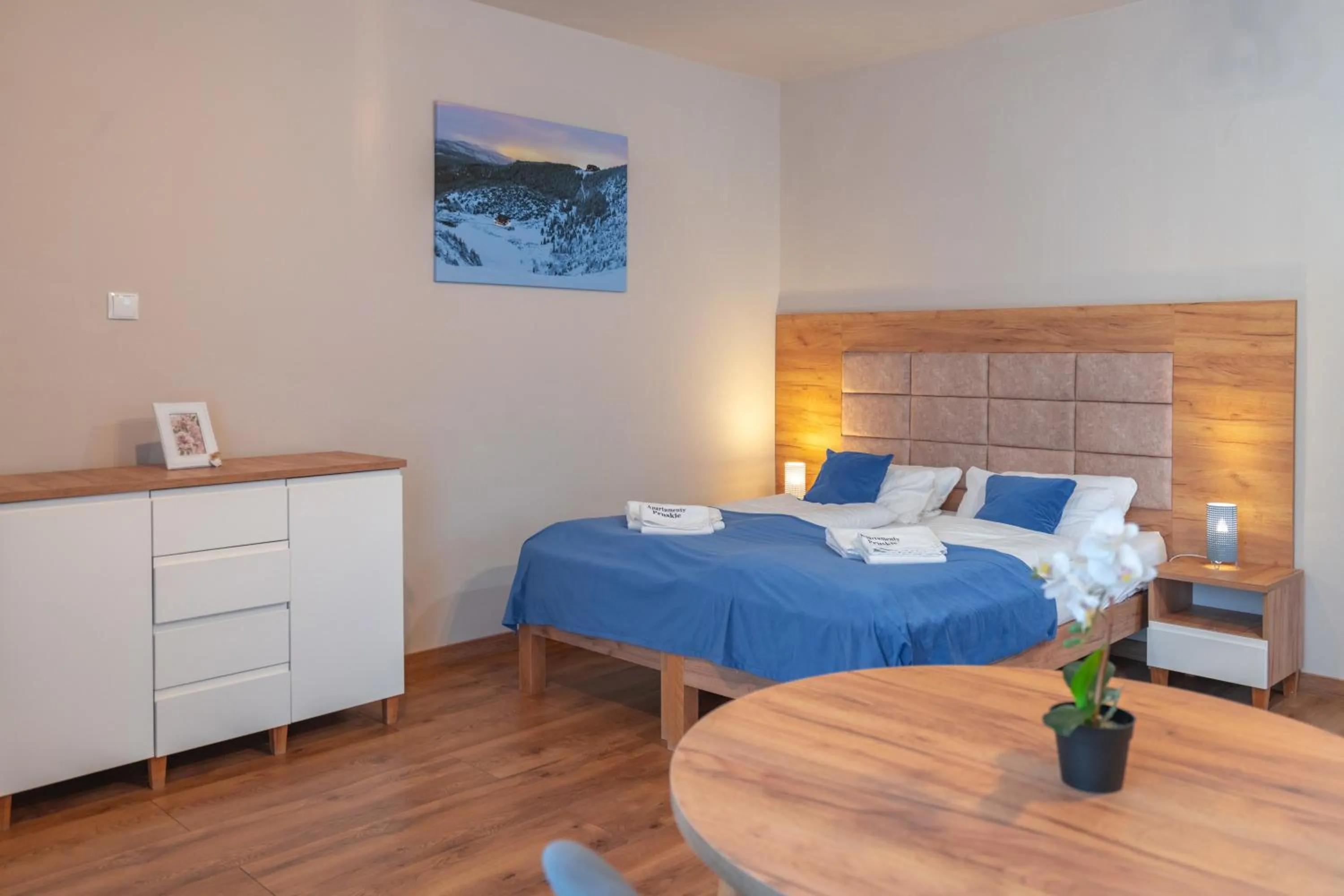 Bed in Apartamenty Pruskie