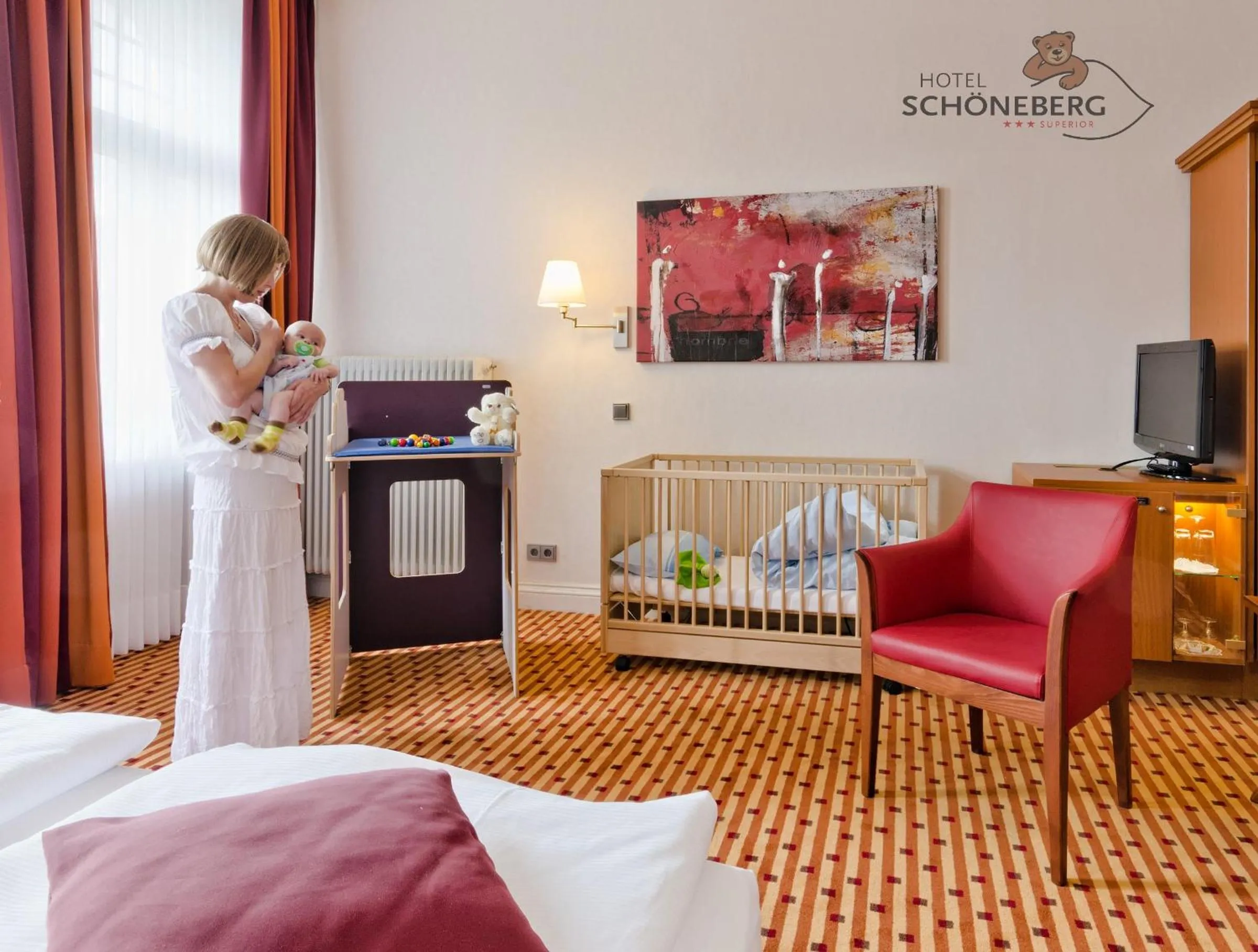 Photo of the whole room, Bed in Hotel Schöneberg