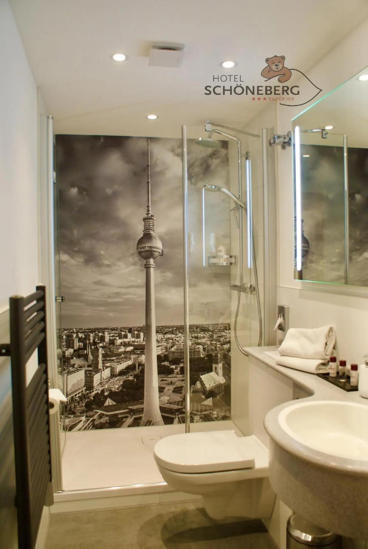 Bathroom in Hotel Schöneberg