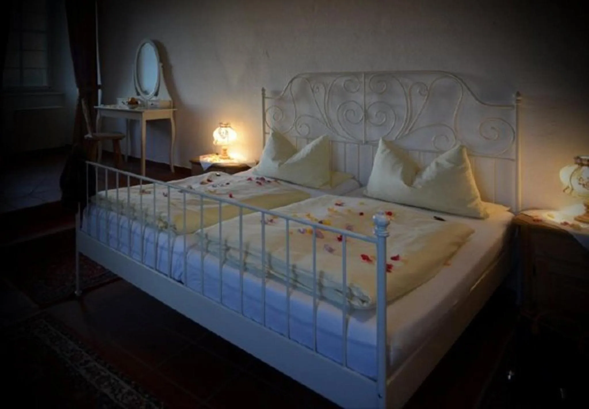 Bed in Schloss Wiesenthau