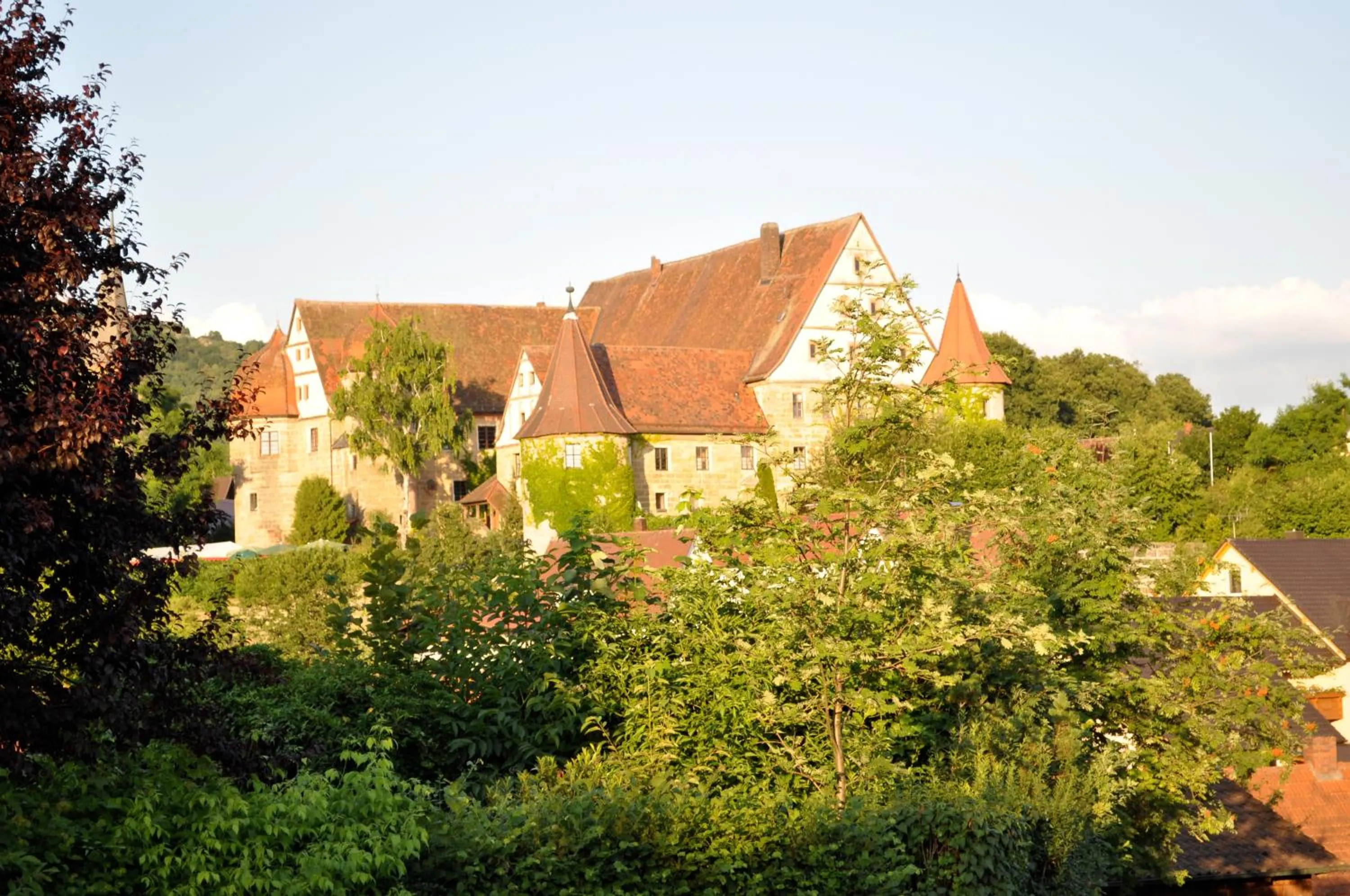 Facade/entrance in Schloss Wiesenthau